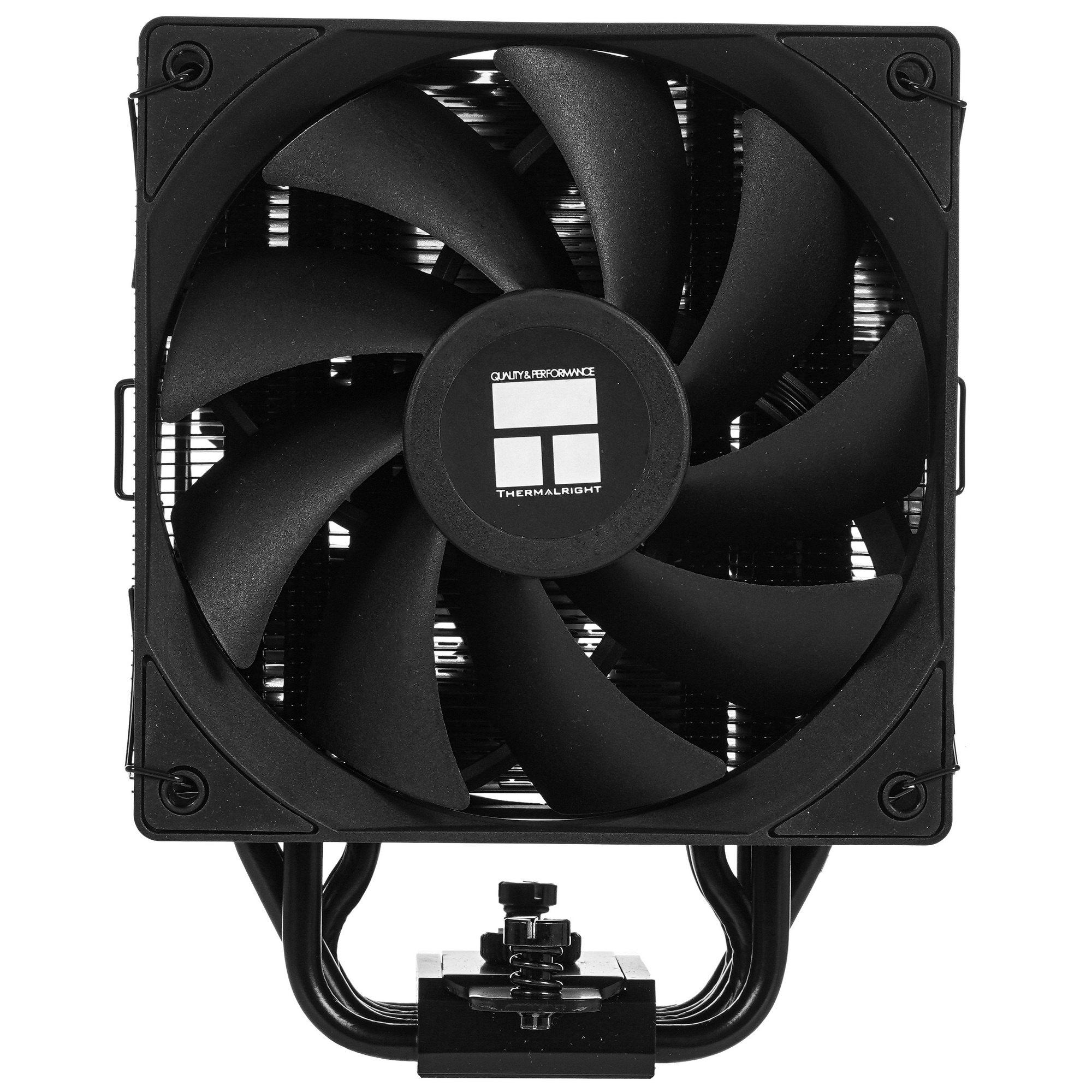 Кулер для процессора Thermalright Burst Assasin 120 EVO Dark (4-pin PWM, 156mm, Ni/CU, 6x6mm, 2x120m