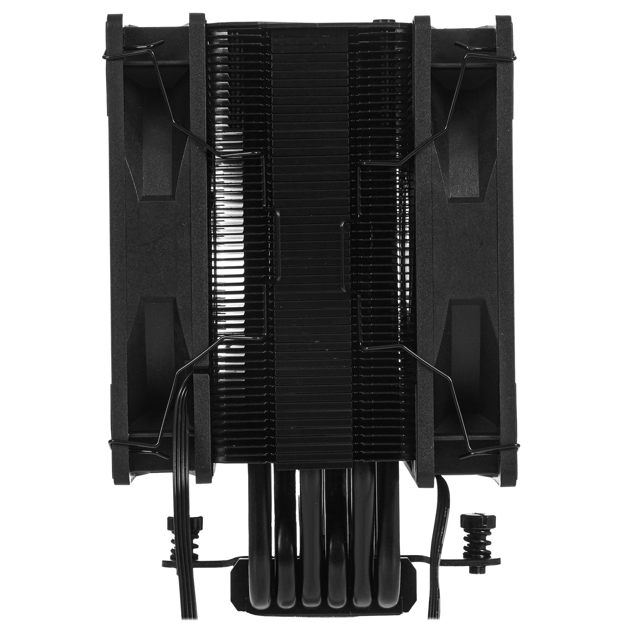 Кулер для процессора Thermalright Burst Assasin 120 EVO Dark (4-pin PWM, 156mm, Ni/CU, 6x6mm, 2x120m