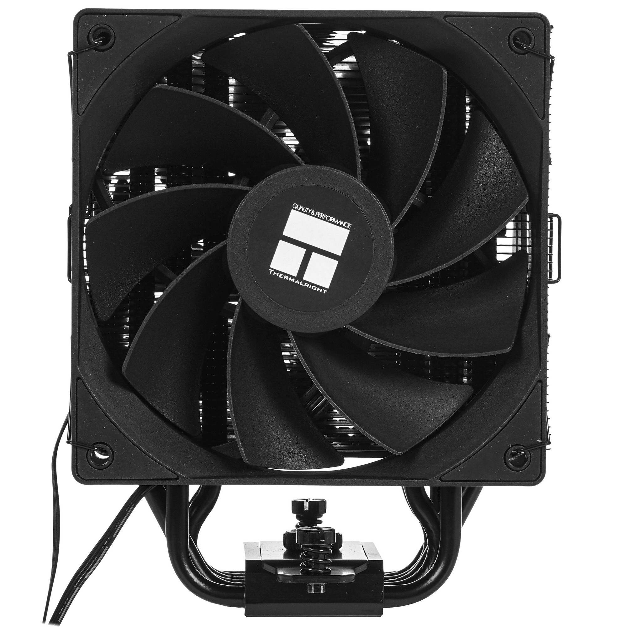 Кулер для процессора Thermalright Burst Assasin 120 EVO Dark (4-pin PWM, 156mm, Ni/CU, 6x6mm, 2x120m