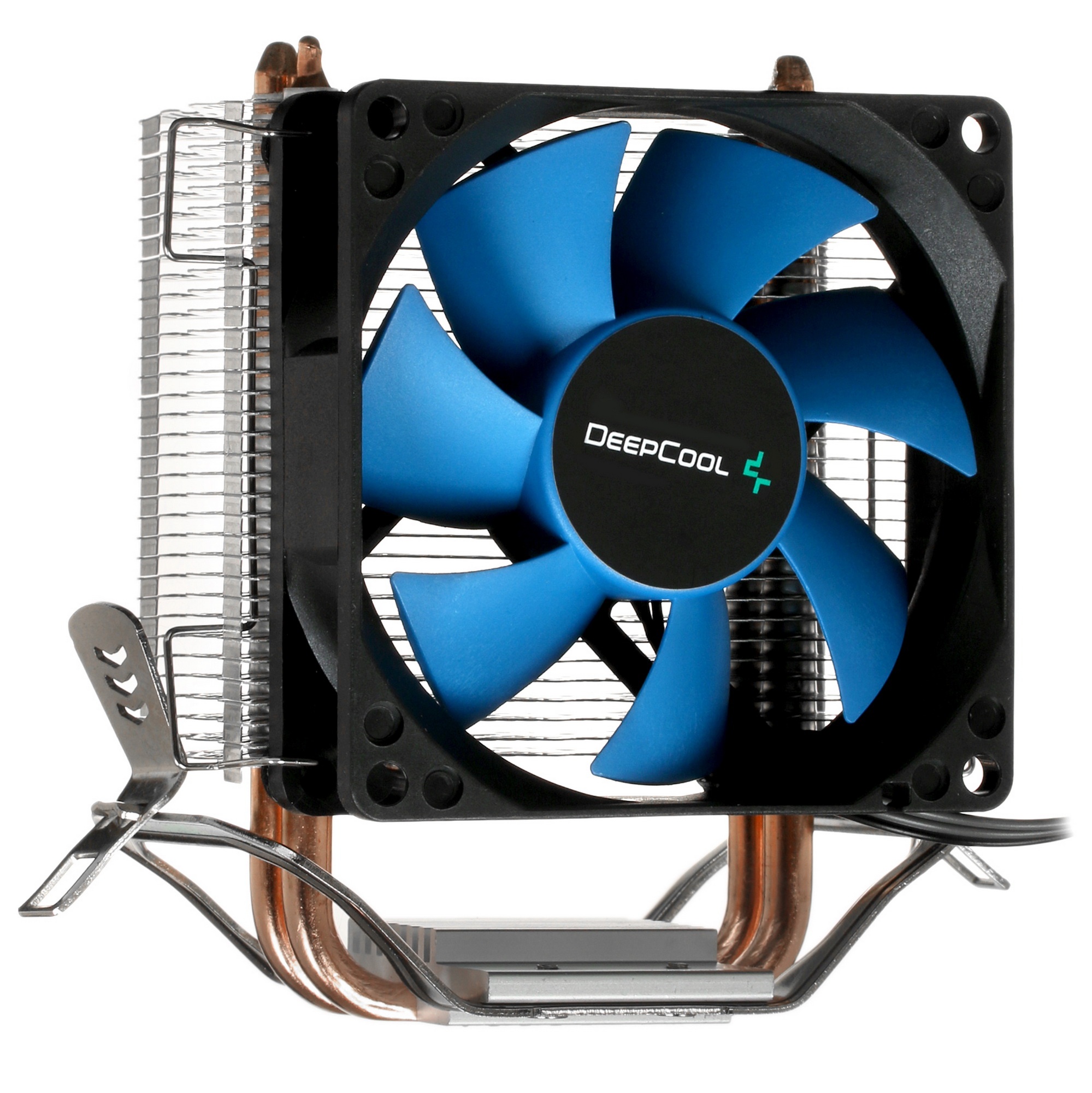 Кулер для процессора DEEPCOOL ICE EDGE MINI FS V2.0 синий, 80 мм, алюминий/медь, 2200 об/мин, 24.7 д