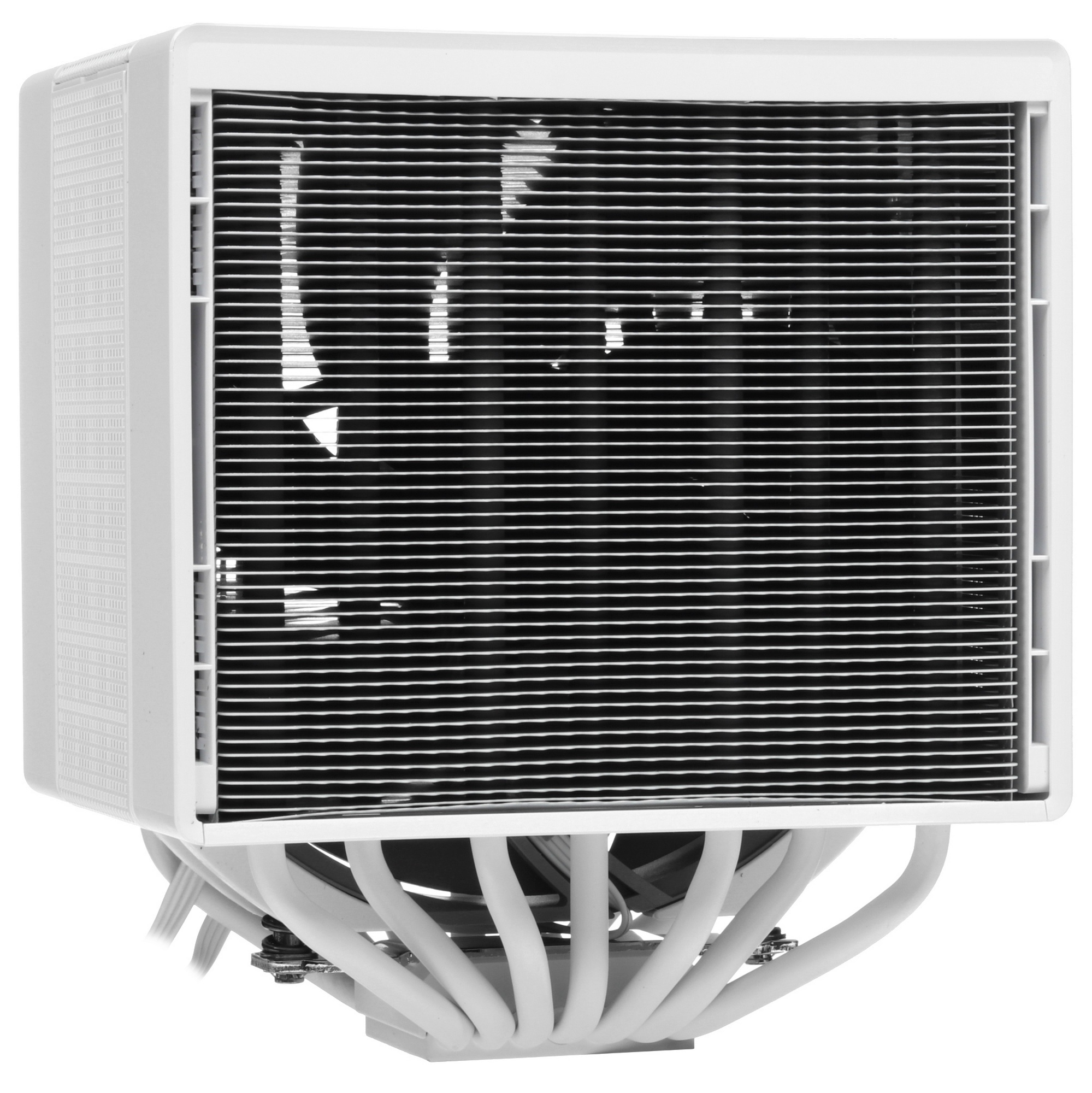 Кулер для процессора DEEPCOOL ASSASIN 4S WH белый, 140 мм, алюминий/медь, 1800 об/мин, 29.3 дБ, 4 pi