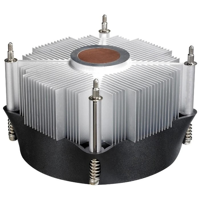 Кулер ЦП DEEPCOOL T31P OTDP-ICAS-T31P черный/серебристый 100мм алюминий 2400rpm 30db 95W 66мм