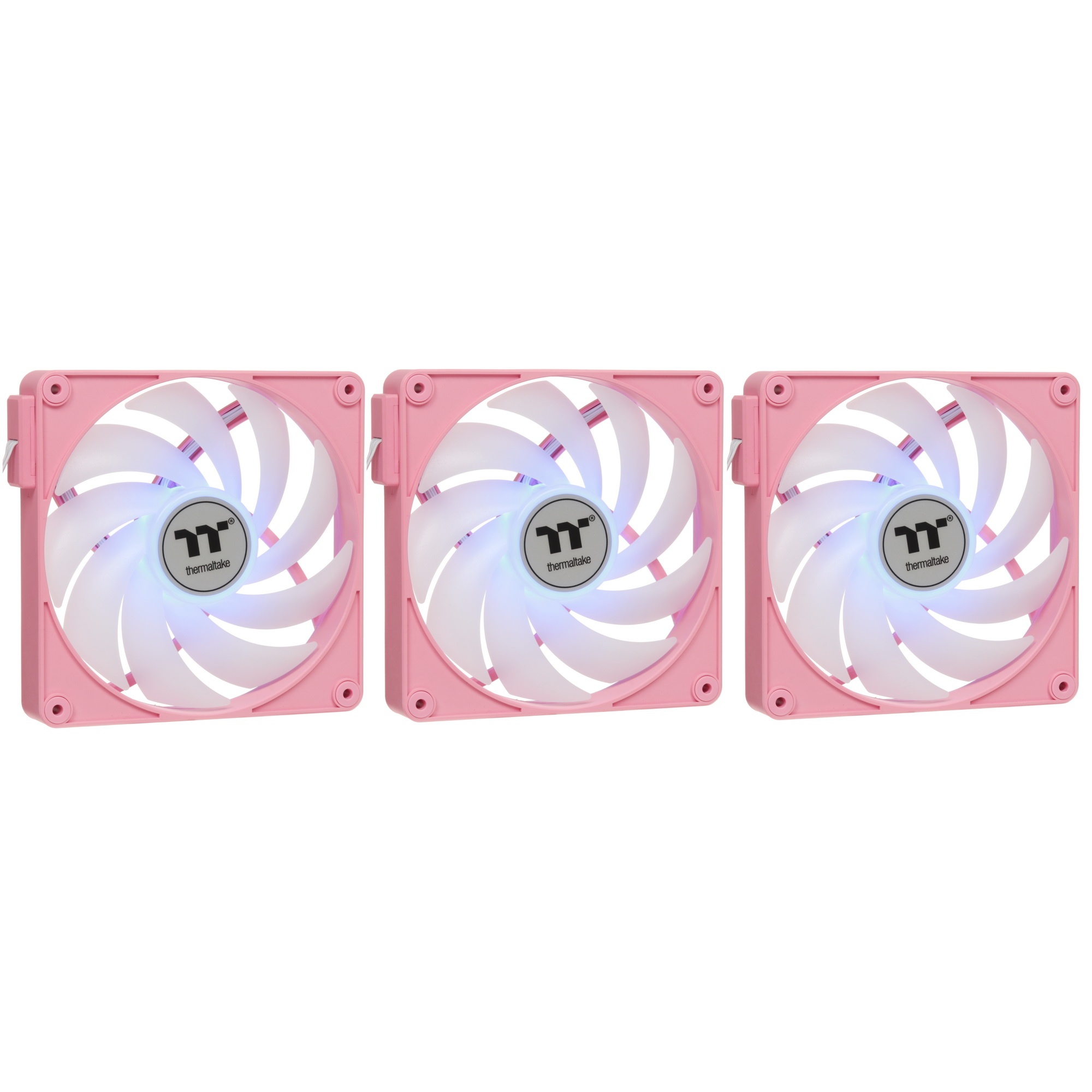 Комплект вентиляторов для корпуса Thermaltake CT140 EX ARGB Sync (3 шт.) зеленый, 140 мм, 1800 об/ми