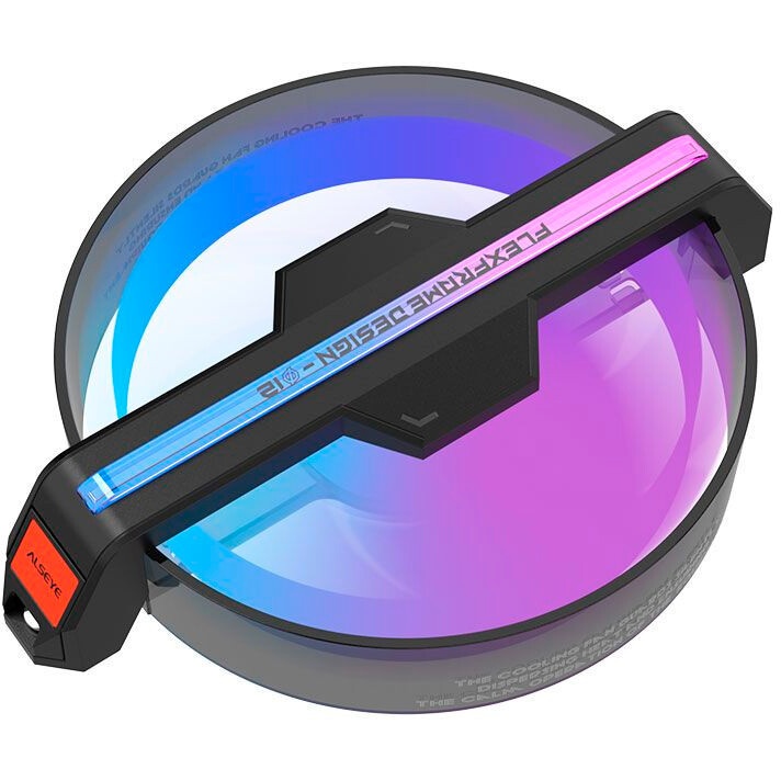 Вентилятор для корпуса Alseye Mirror-W-P белый, 120 мм, 2000 об/мин, 35.2 дБ, 4 pin