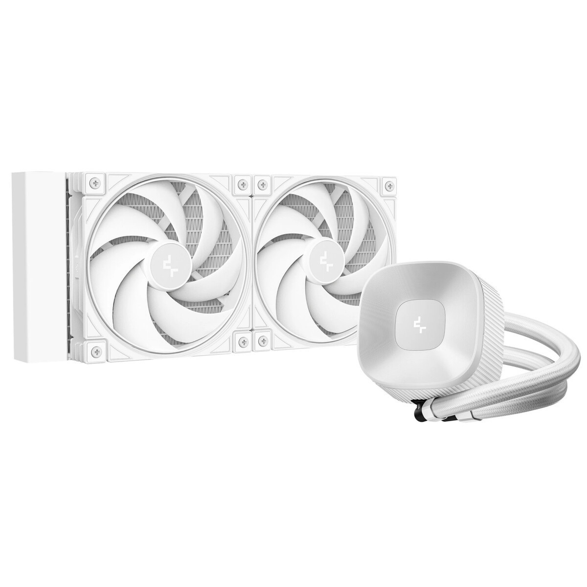 Система жидкостного охлаждения DeepСool LE240 V2 WH (R-LE360-BKAMMC-G-2)