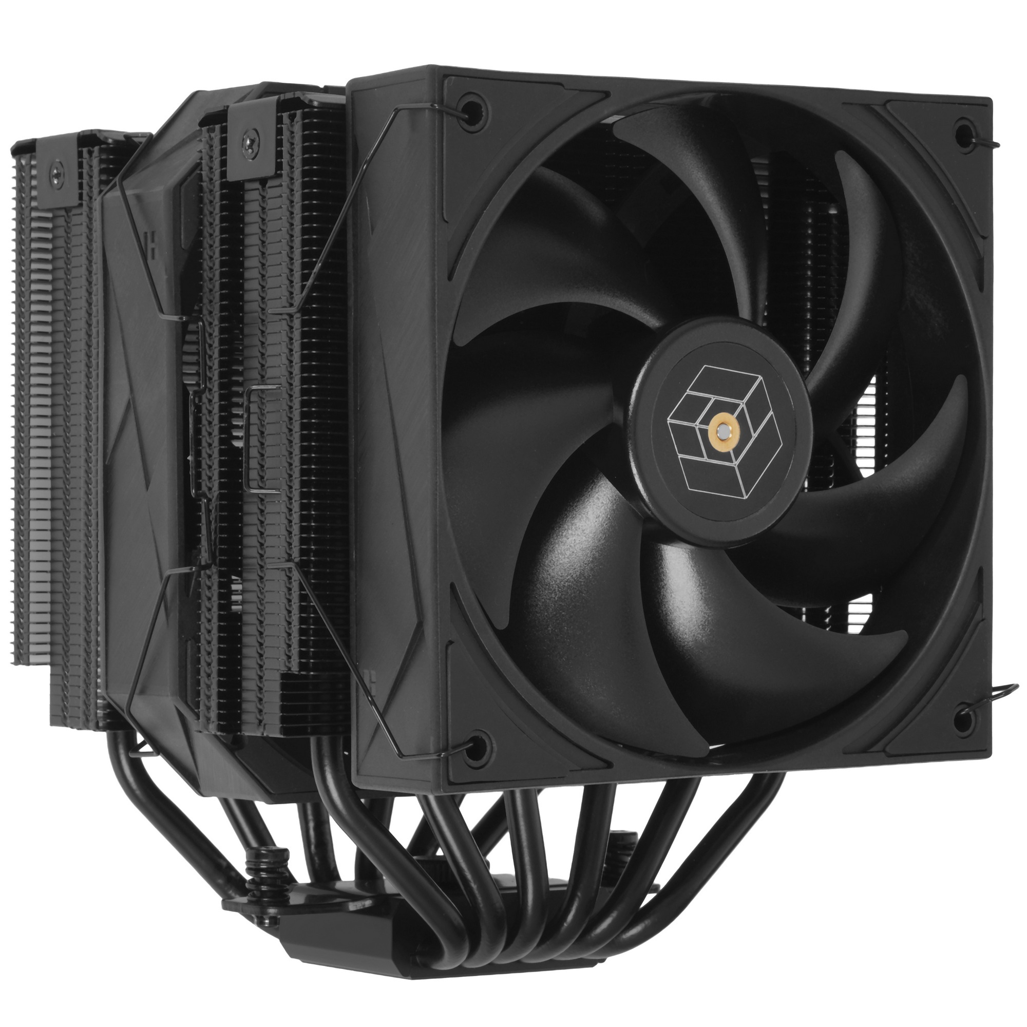 Кулер для процессора Thermalright Royal Pretor 130 черный (4-pin PWM, 158mm, Ni/Cu, 6x6mm, 1x120+1x1