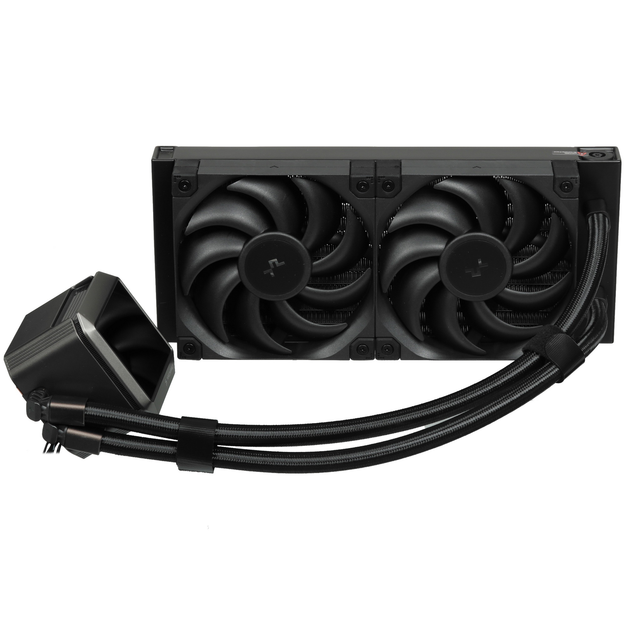 Система жидкостного охлаждения DEEPCOOL MYSTIQUE 240 черный, 120 мм, алюминий, 2150 об/мин, 36.49 дБ