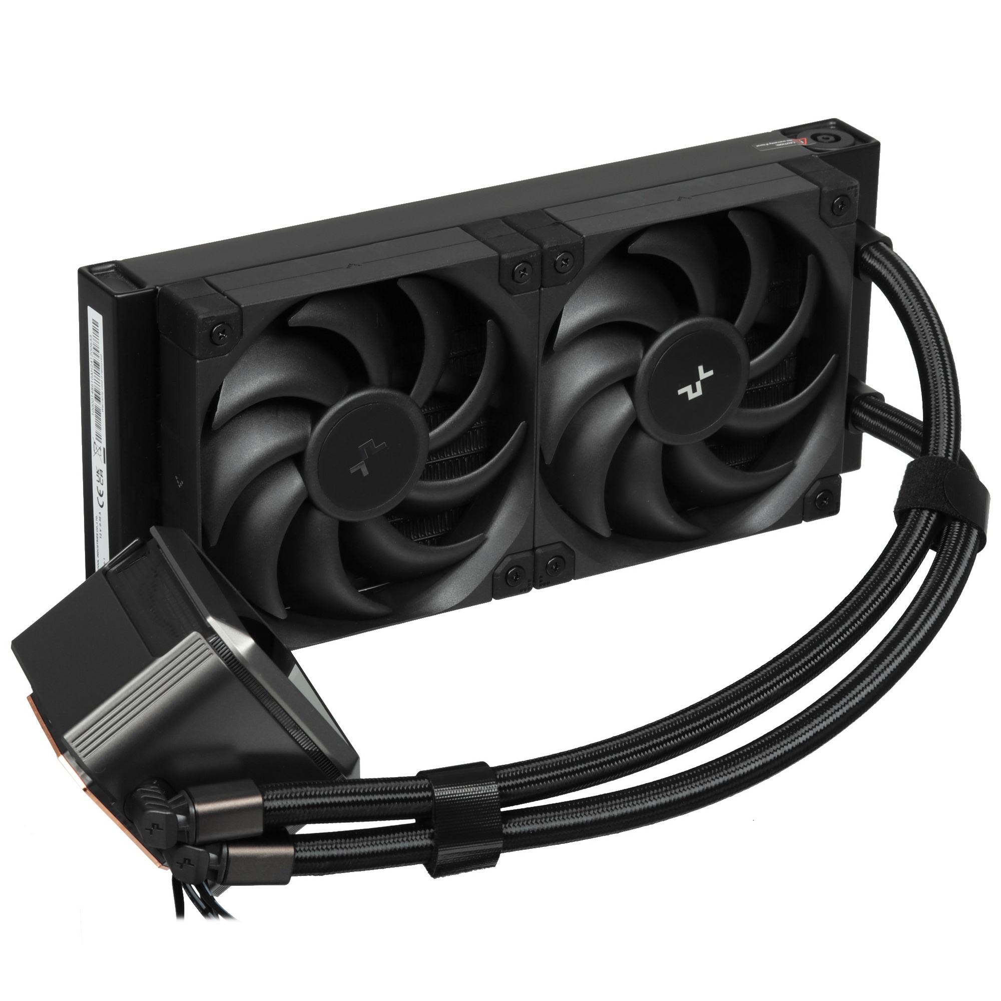 Система жидкостного охлаждения DEEPCOOL MYSTIQUE 240 черный, 120 мм, алюминий, 2150 об/мин, 36.49 дБ