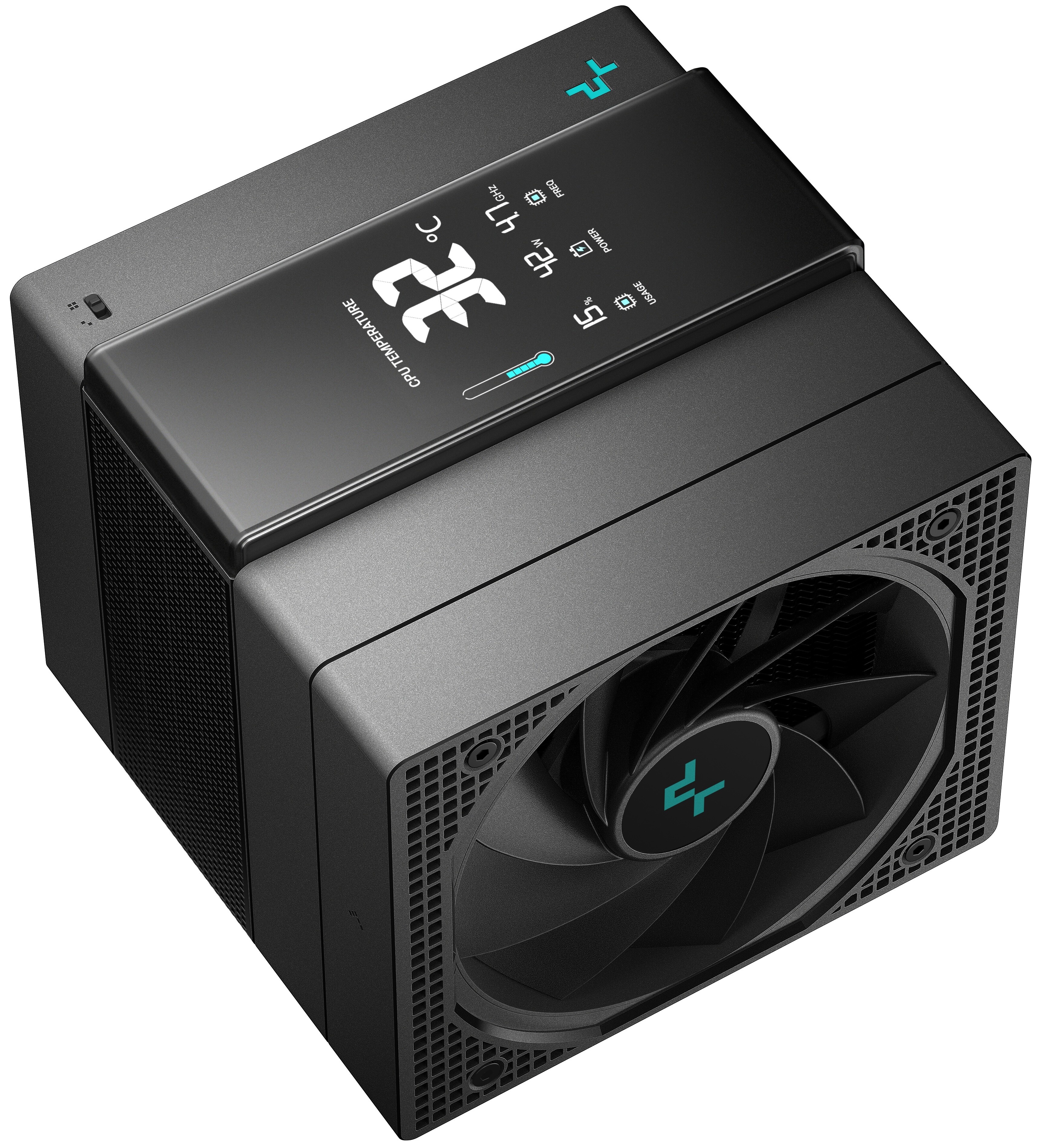 Кулер для процессора DEEPCOOL ASSASSIN IV VC VISION черный, 120 мм, алюминий/медь, 1800 об/мин, 29.3