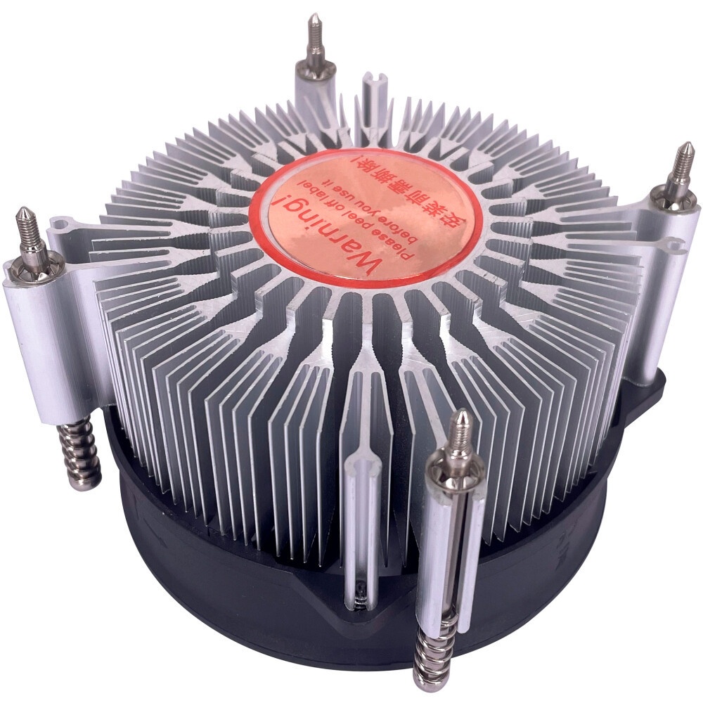 Кулер для процессора ACD ACD-CD5M4-A серебристый, 90 мм, алюминий, 2400 об/мин, 31.6 дБ, 4 pin, 95 В