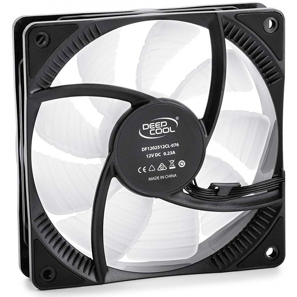 Комплект вентиляторов для корпуса DEEPCOOL CF120-3 IN 1 черный, 120 мм, 1500 об/мин, 27 дБ, 4 pin