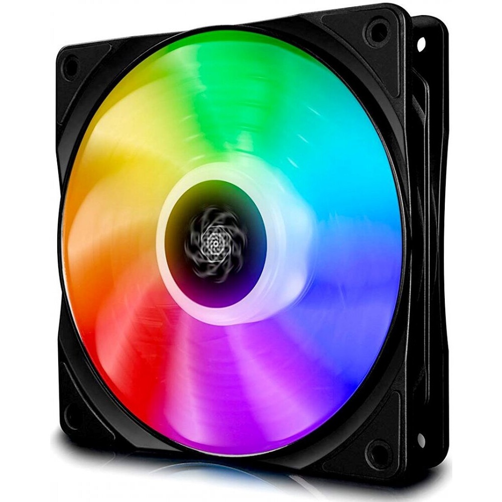 Комплект вентиляторов для корпуса DEEPCOOL CF120-3 IN 1 черный, 120 мм, 1500 об/мин, 27 дБ, 4 pin