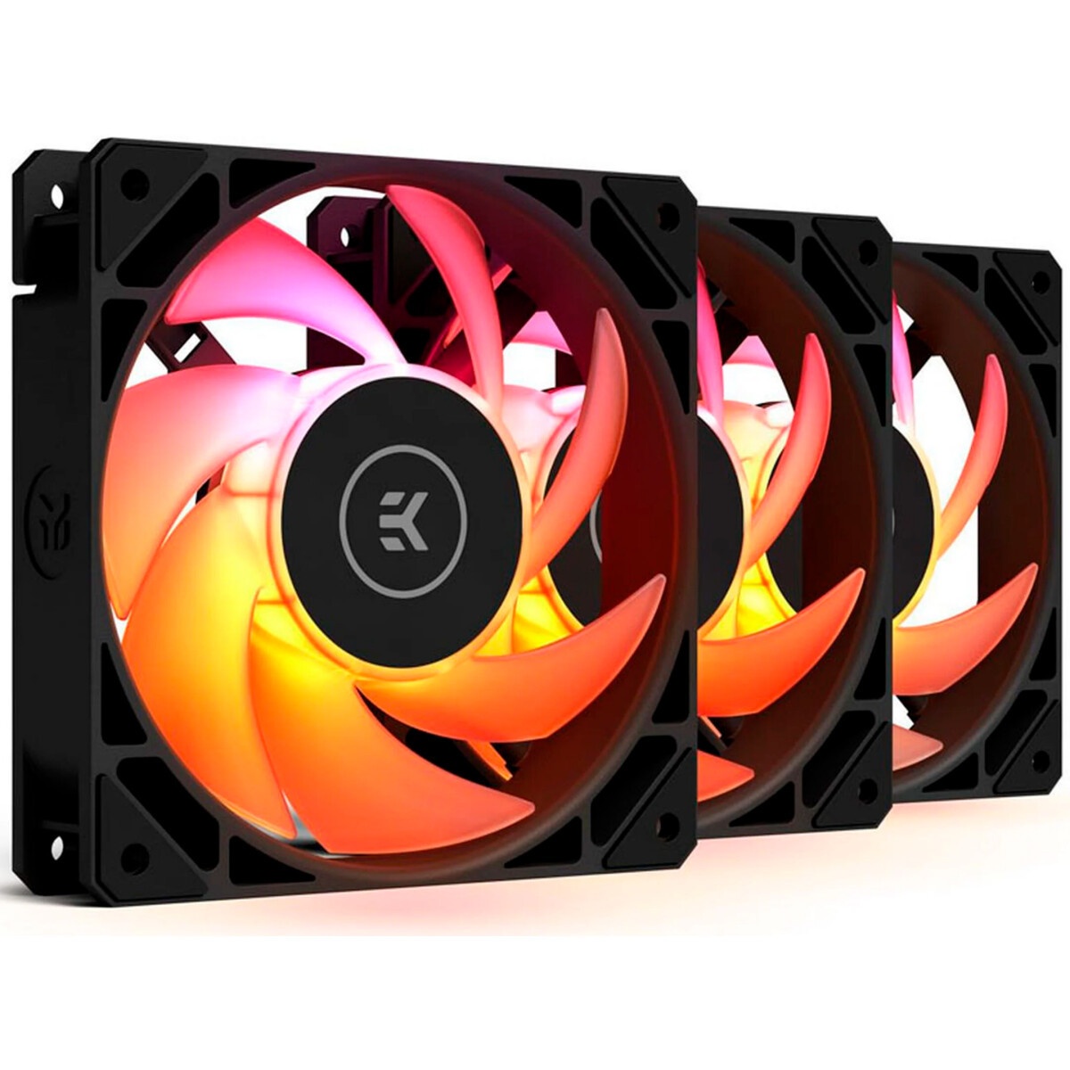 Комплект вентиляторов для корпуса DEEPCOOL CF120-3 IN 1 черный, 120 мм, 1500 об/мин, 27 дБ, 4 pin