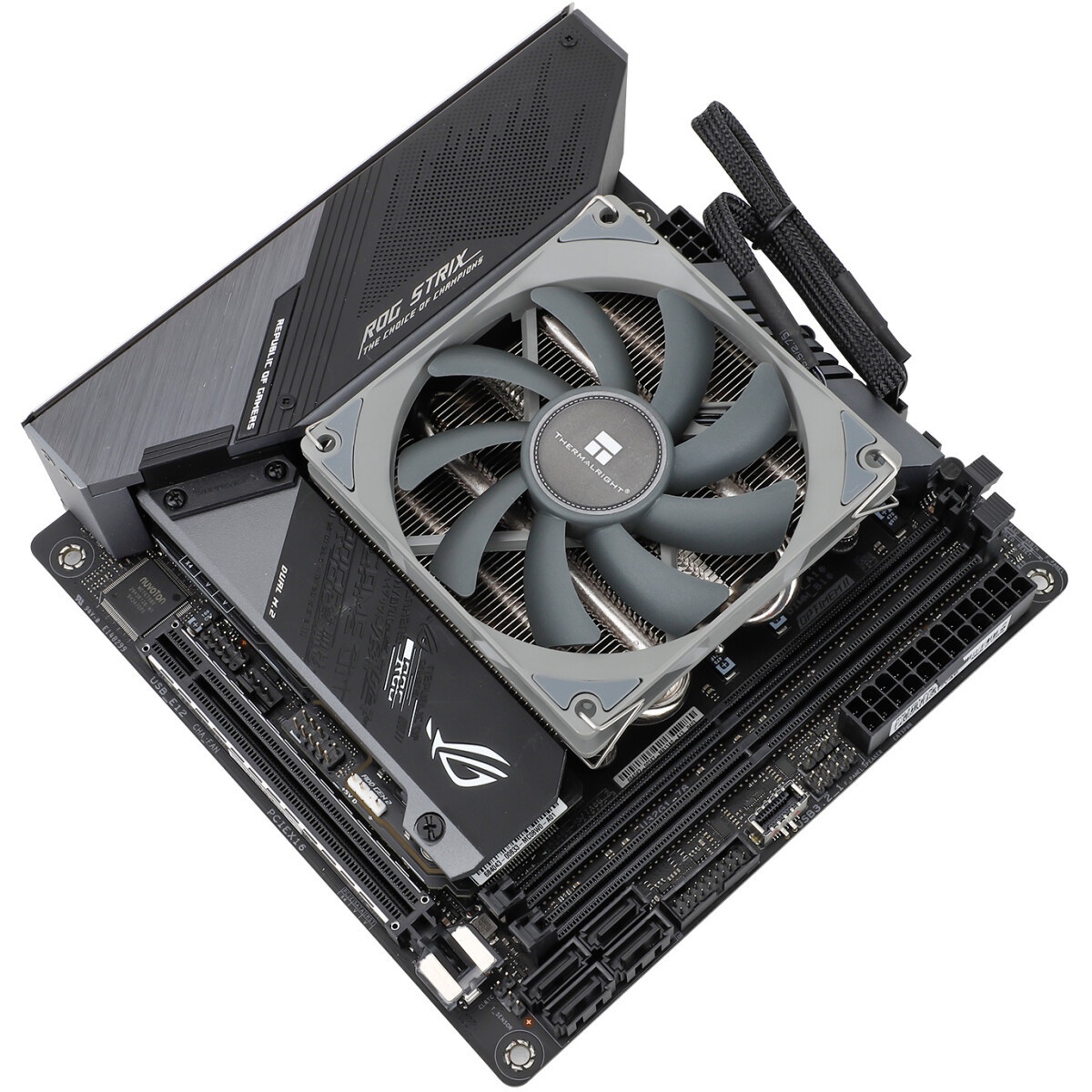 Устройство охлаждения(кулер) Thermalright Peerless Assassin 90 SE Soc-AM5/AM4/1151/1200/1700 белый 4