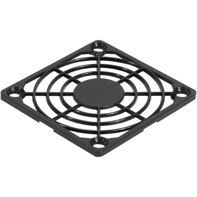 Решетка для вентилятора 60x60 ExeGate EG-060PSB (60x60 мм, пластиковая, квадратная, черная)