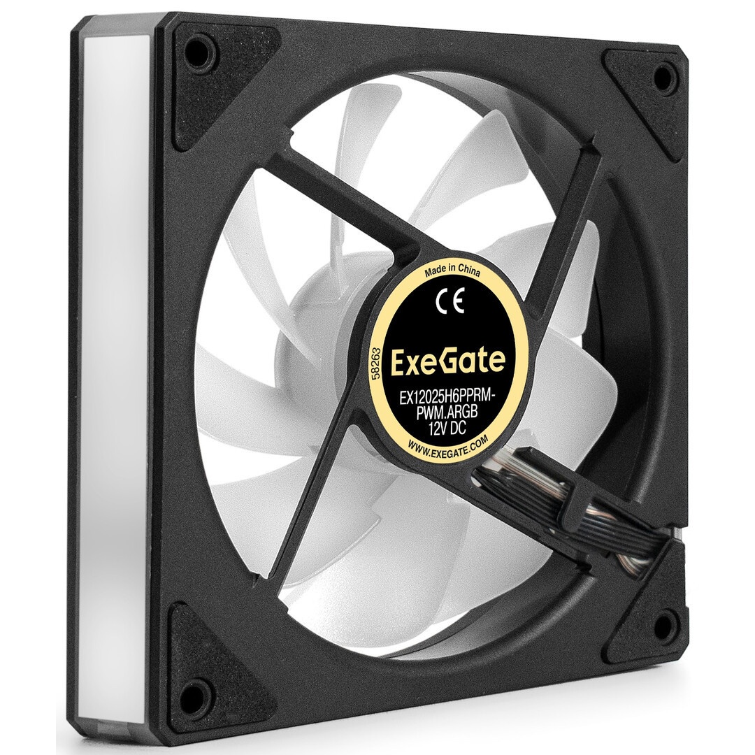 Вентилятор для корпуса Aerocool / Formula Duo 12 черный, 120 мм, 1000 об/мин, 19.7 дБ, 6 pin