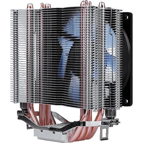 Кулер для процессора AeroCool / Formula Verkho 4 Lite серебристый, 90 мм, алюминий/медь, 2000 об/мин