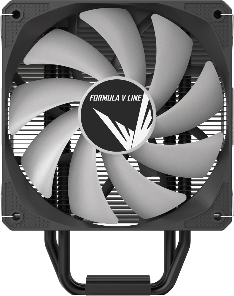 Устройство охлаждения (кулер) Aerocool Formula Ice Burg ARPW 4P ARGB белый 90мм алюминий+медь 1600rp