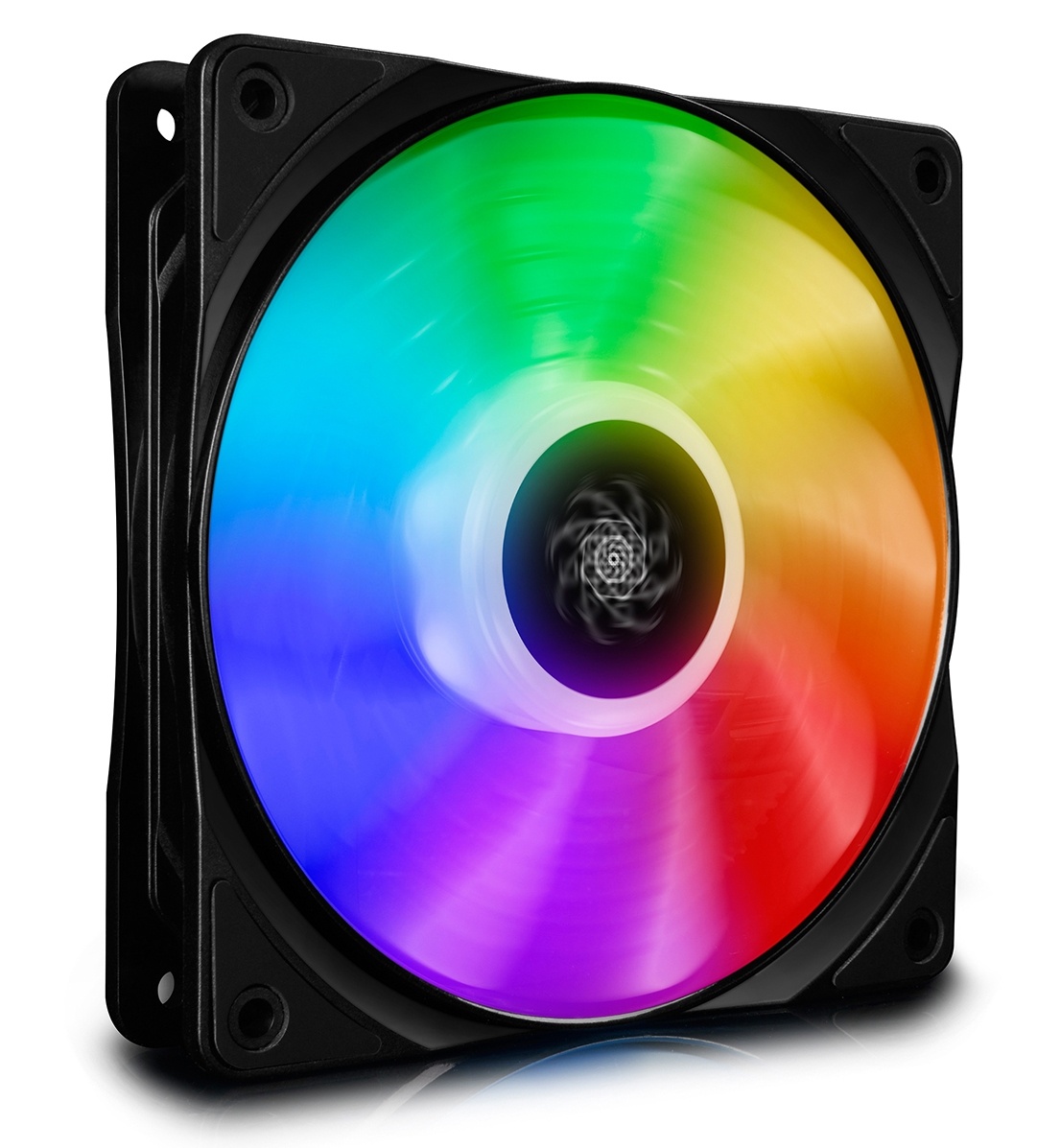 Вентилятор для корпуса DEEPCOOL CF120 черный, 120 мм, 1500 об/мин, 27 дБ, 4 pin