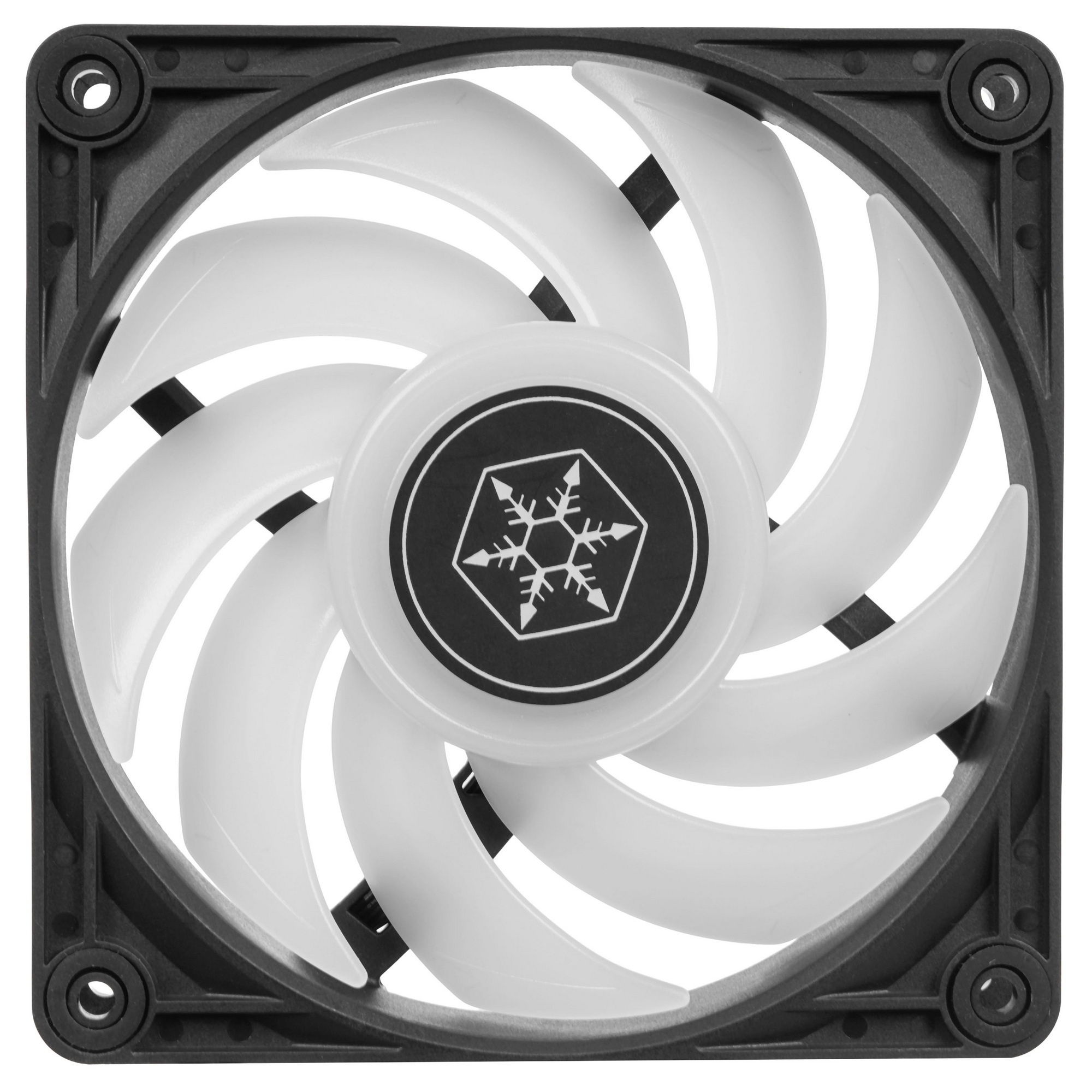 Вентилятор для корпуса Silverstone VISTA 120 ARGB черный, 120 мм, 2000 об/мин, 30.6 дБ, 4 pin