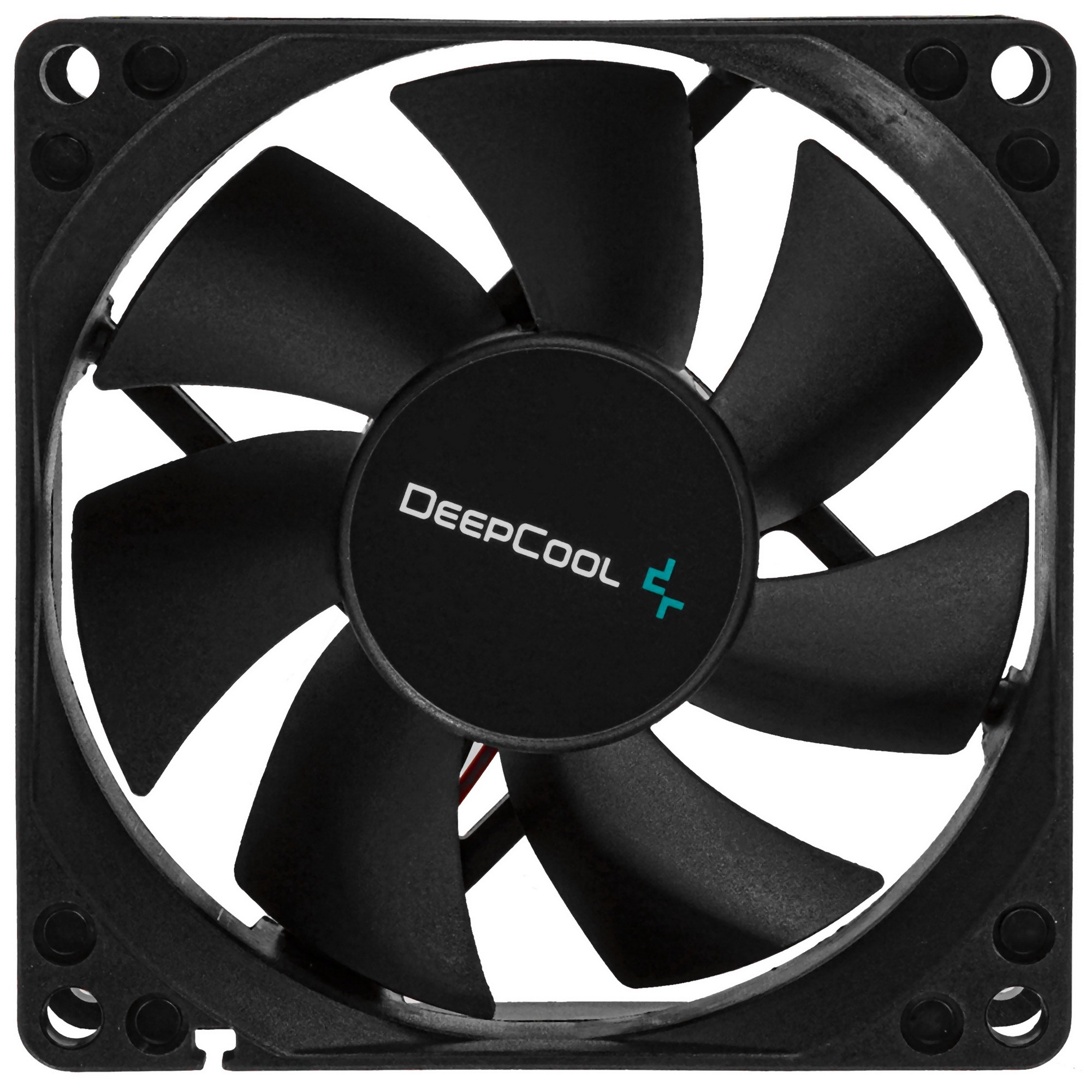 Вентилятор для корпуса DEEPCOOL XFAN 80 черный, 80 мм, 1800 об/мин, 20.3 дБ, 4 pin
