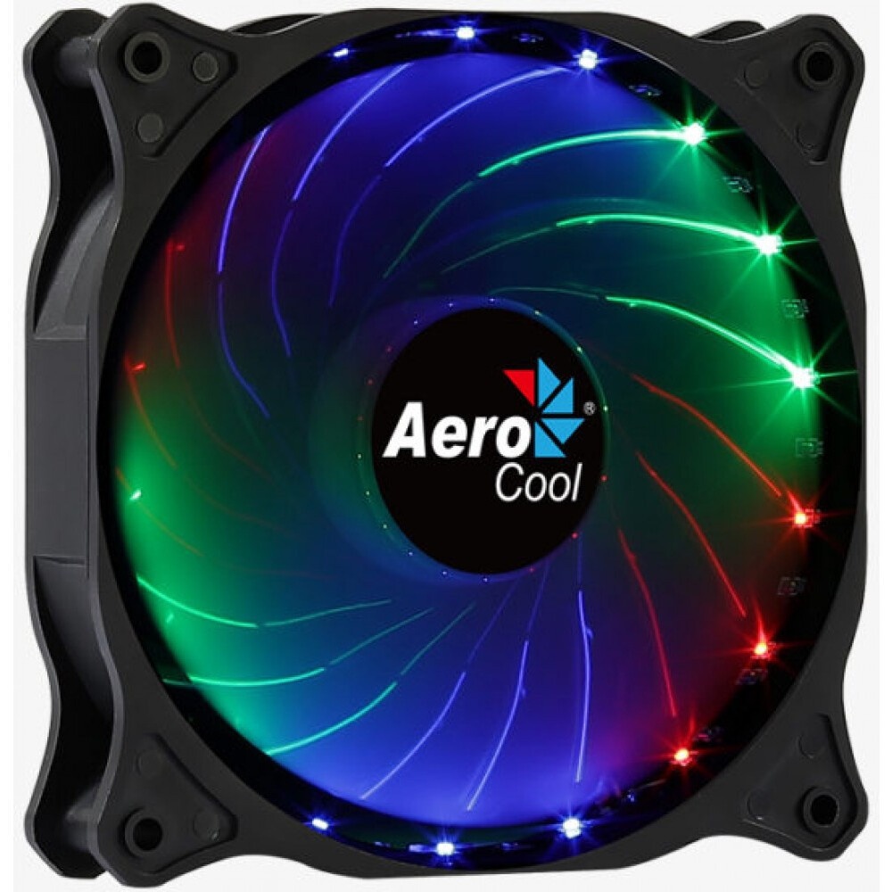 Вентилятор Aerocool / Formula Cosmo 12 черный, 120 мм, 1000 об/мин, 23.9 дБ, 4 pin