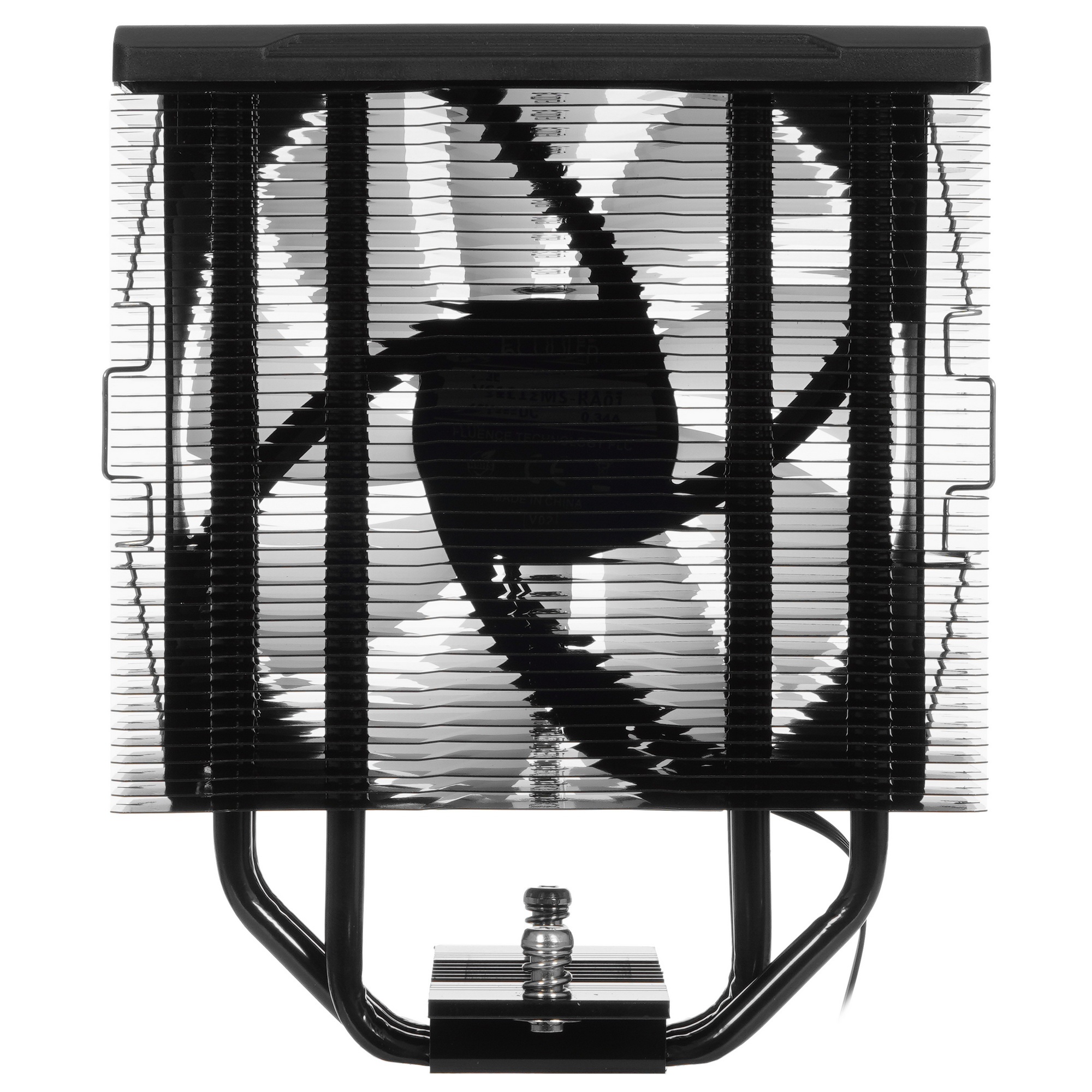 Кулер PCCooler Paladin EX300S черный 120мм алюминий+медь 1800rpm 28.6db 4-pin 125W 157мм