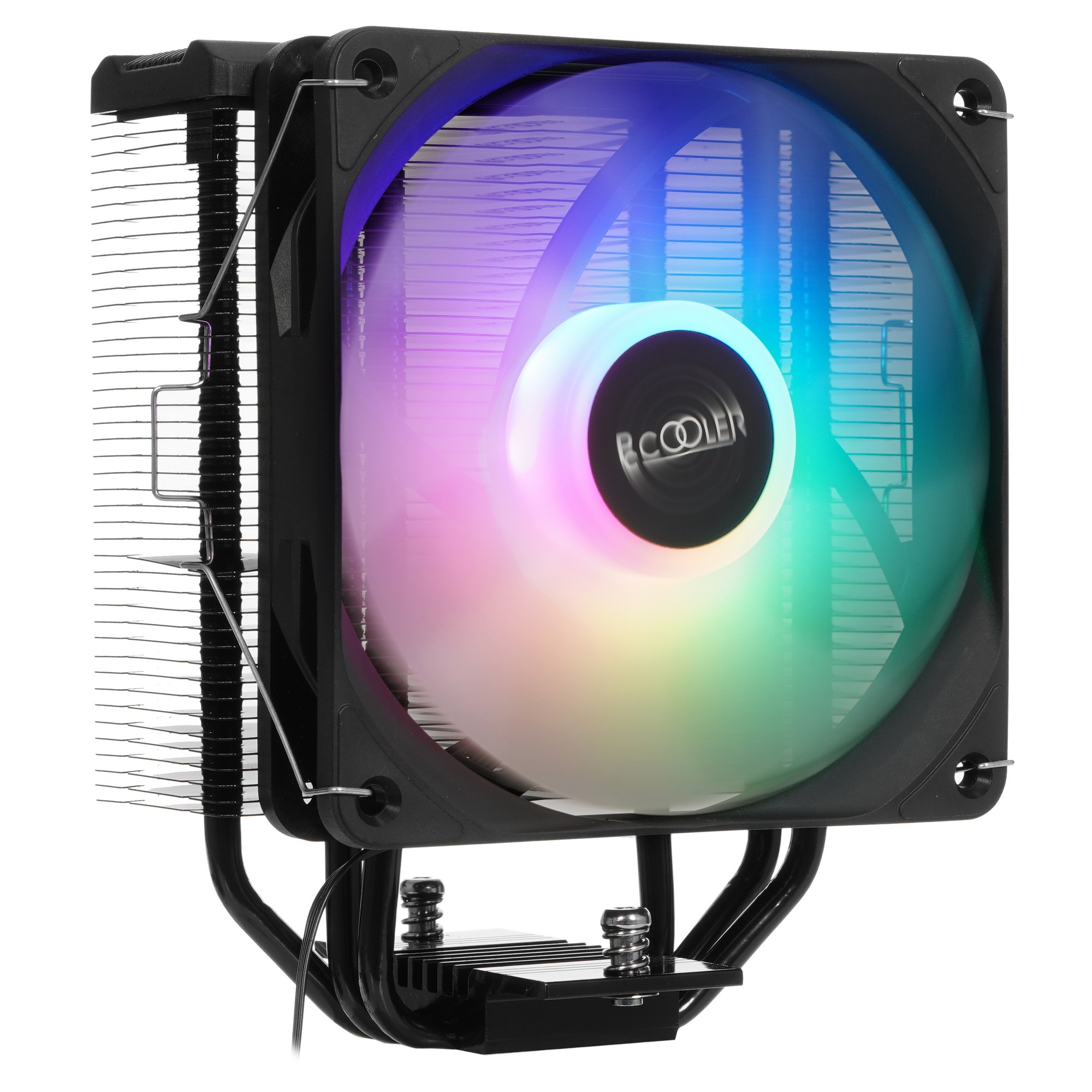 Кулер PCCooler Paladin EX300S черный 120мм алюминий+медь 1800rpm 28.6db 4-pin 125W 157мм
