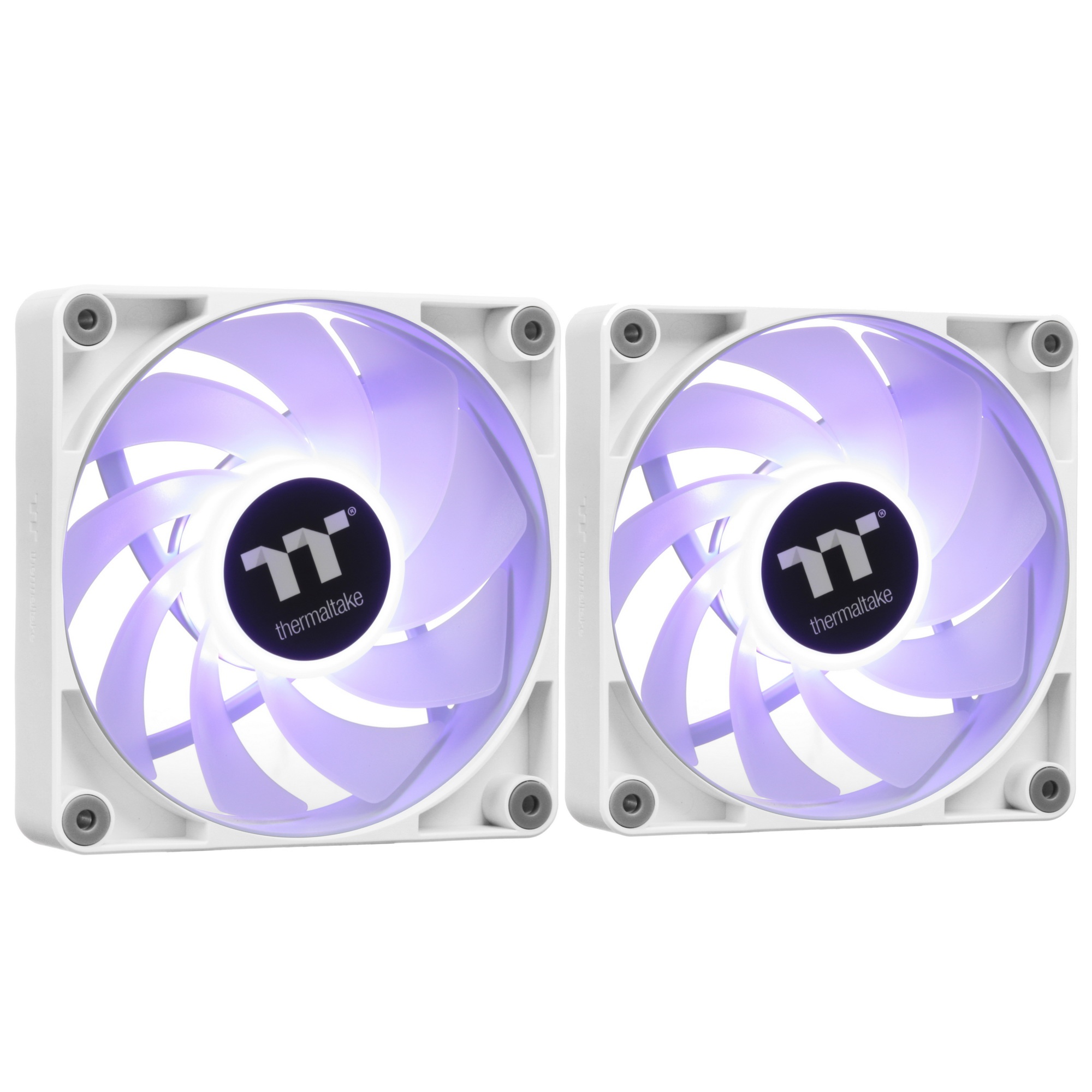 Вентилятор для корпуса Thermaltake CT120 Sync Reverse ARGB 120х120x25 белый 4-pin 31.2дБ (упак.:2шт)
