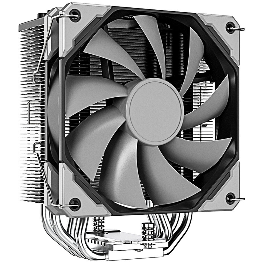 Кулер для процессора AeroCool / Formula Verkho 2 Plus серебристый, 120 мм, алюминий/медь, 2000 об/ми