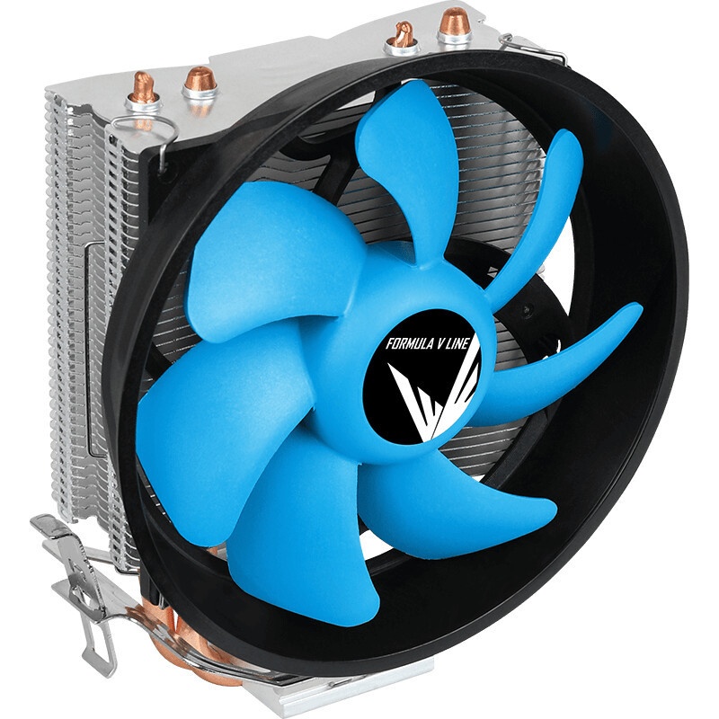 Кулер для процессора AeroCool / Formula Verkho 2 Plus серебристый, 120 мм, алюминий/медь, 2000 об/ми