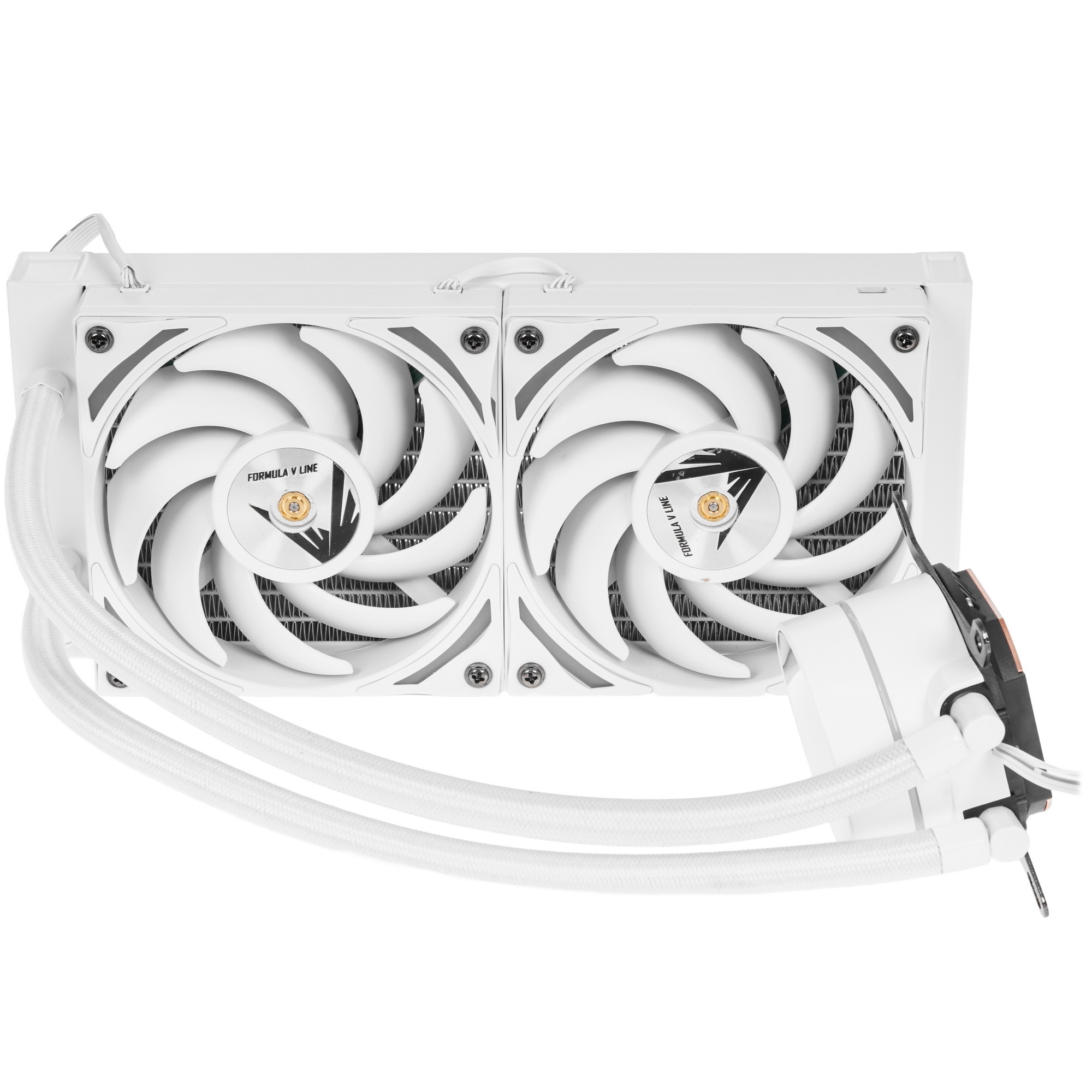 Система водяного охлаждения Formula Oasis L240 ARGB белый 120мм алюминий+медь 2000rpm 27.2db 4-pin 3