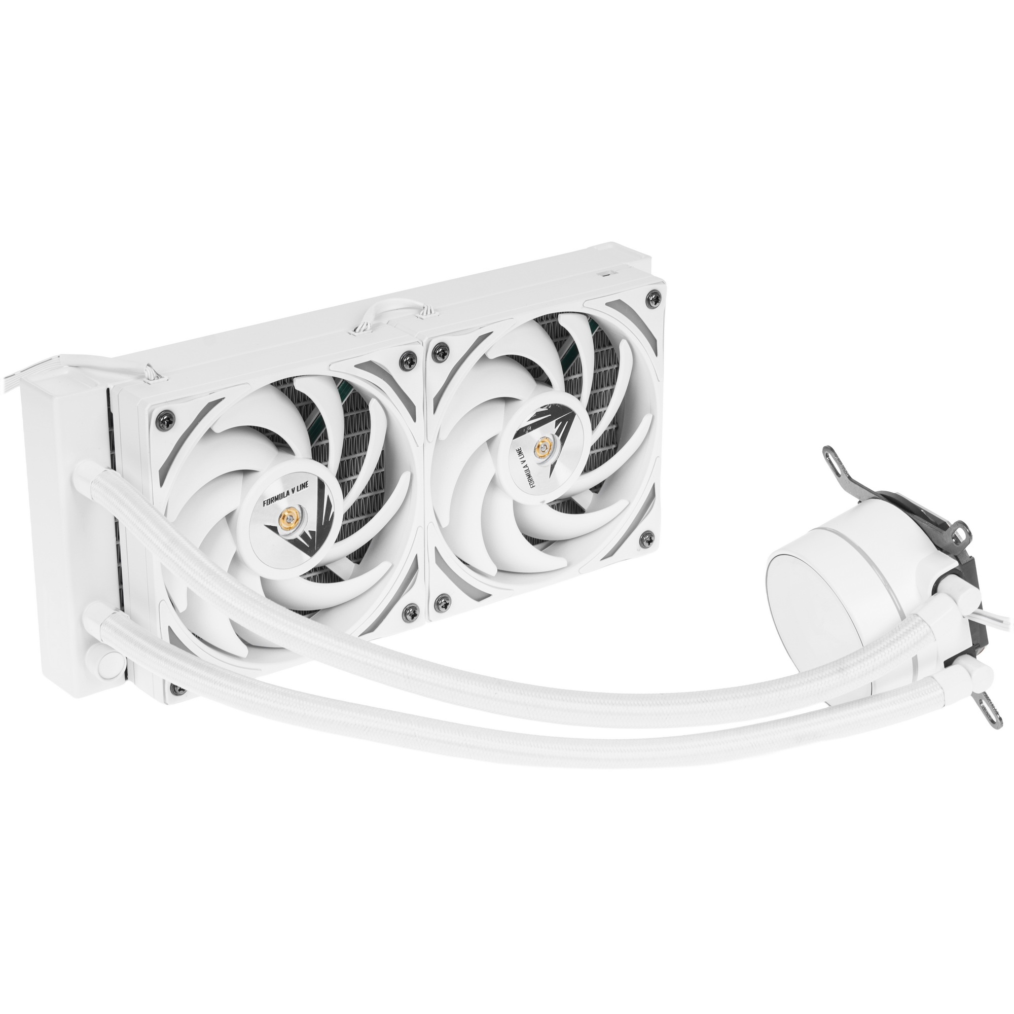 Система водяного охлаждения Formula Oasis L240 ARGB белый 120мм алюминий+медь 2000rpm 27.2db 4-pin 3