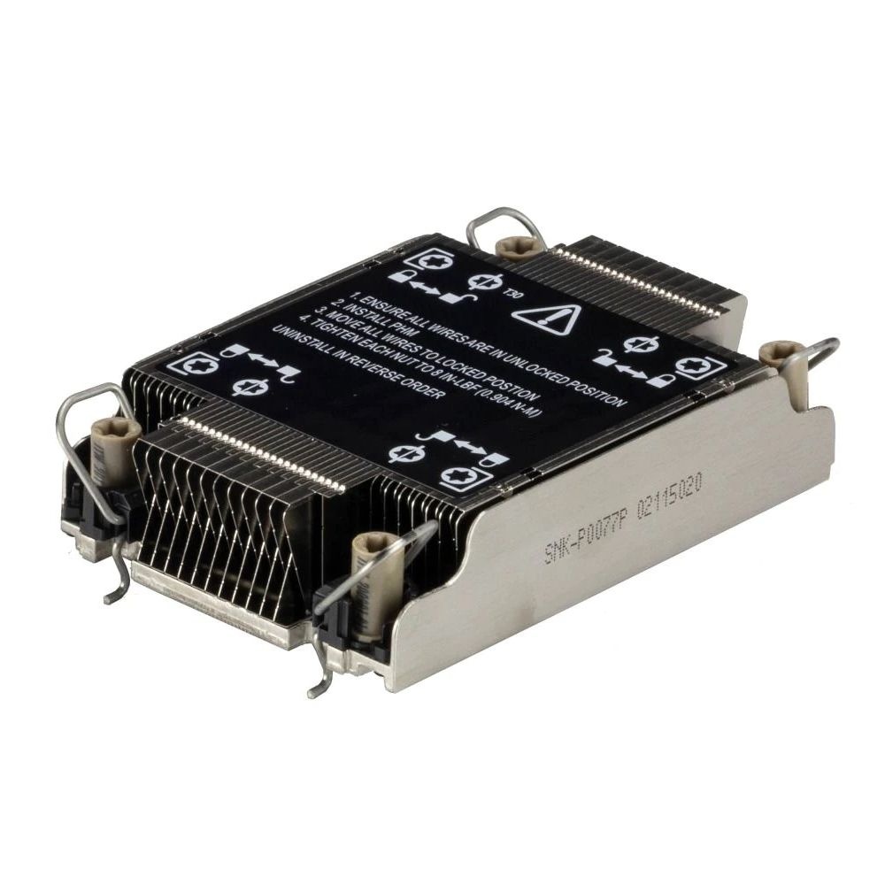 Радиатор SuperMicro 1U Passive SNK-P0077P, LGA4189, TDP 270W, Al