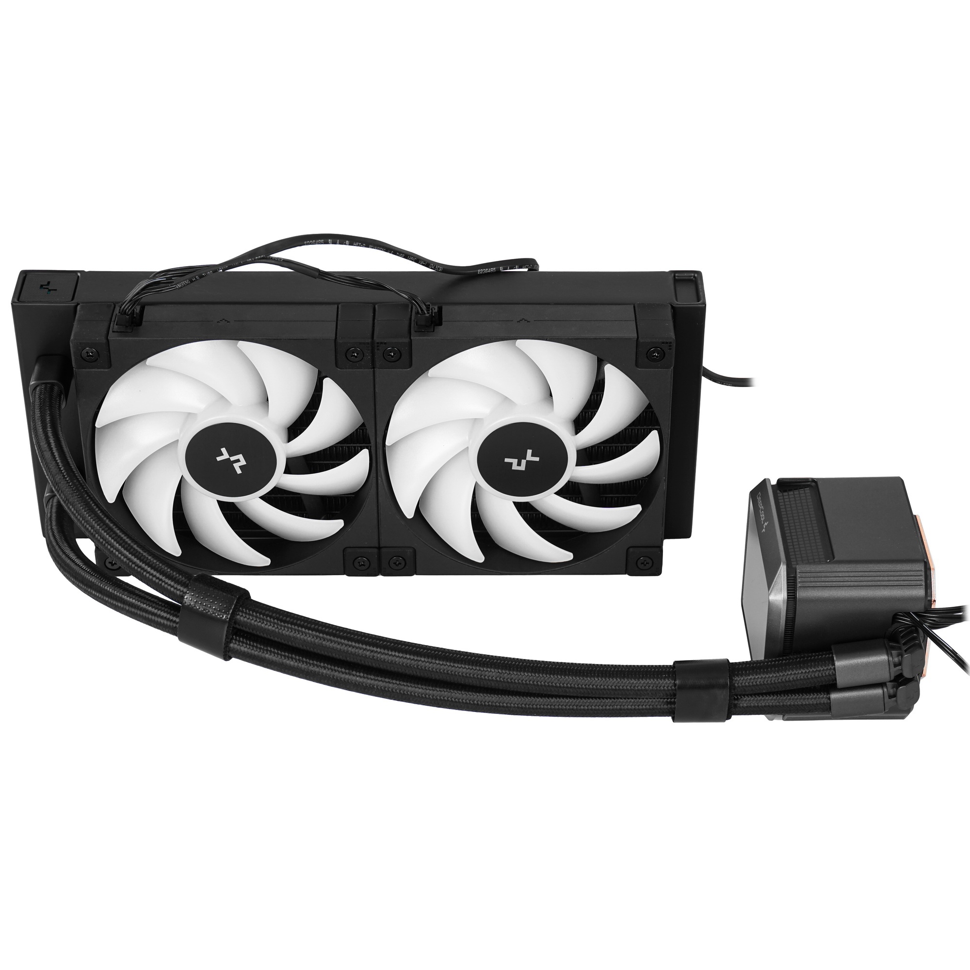 Система жидкостного охлаждения DEEPCOOL MYSTIQUE 240 ARGB черный, 120 мм, алюминий, 2150 об/мин, 36.