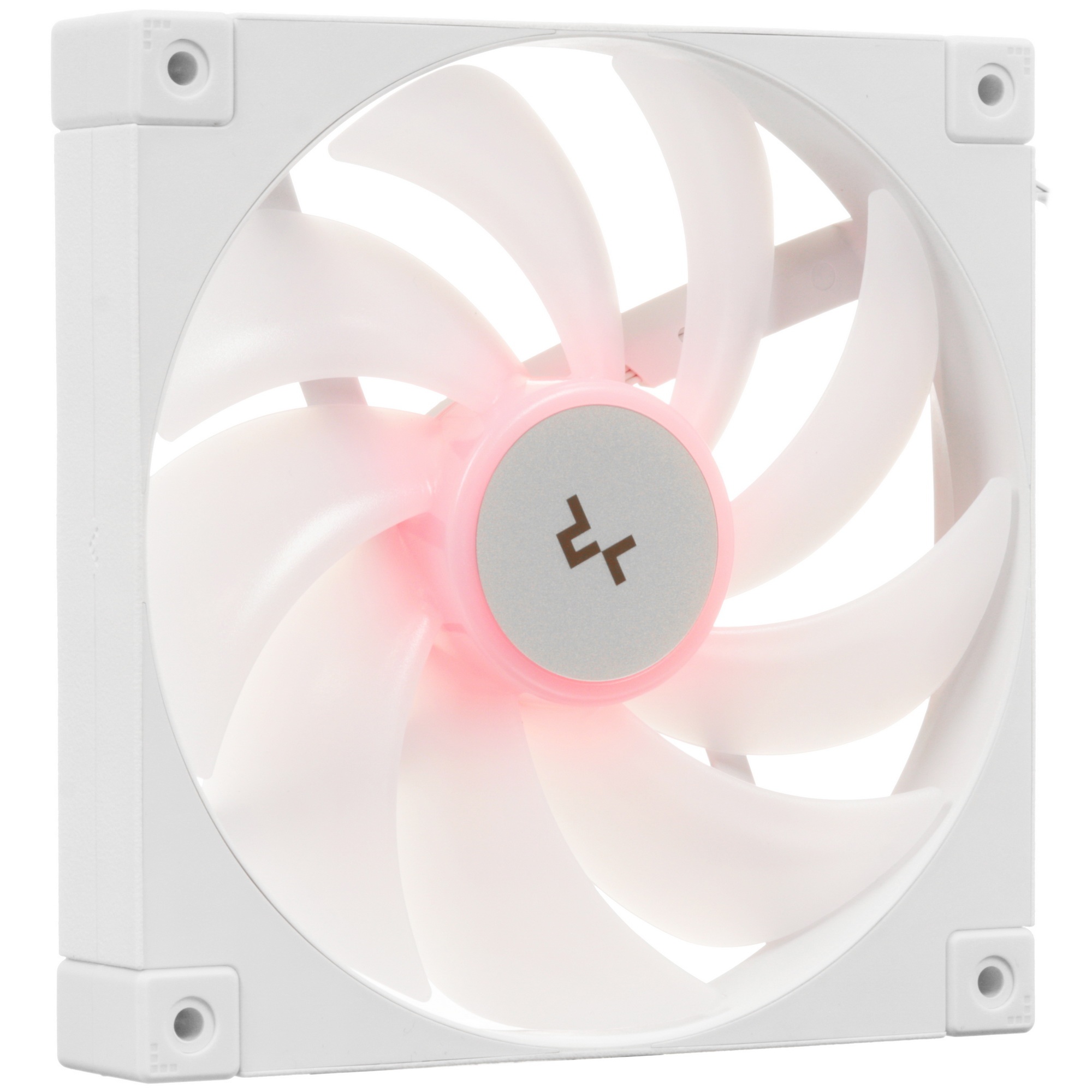 Вентилятор для корпуса DEEPCOOL FD14 ARGB белый, 140 мм, 1650 об/мин, 25.2 дБ, 4 pin