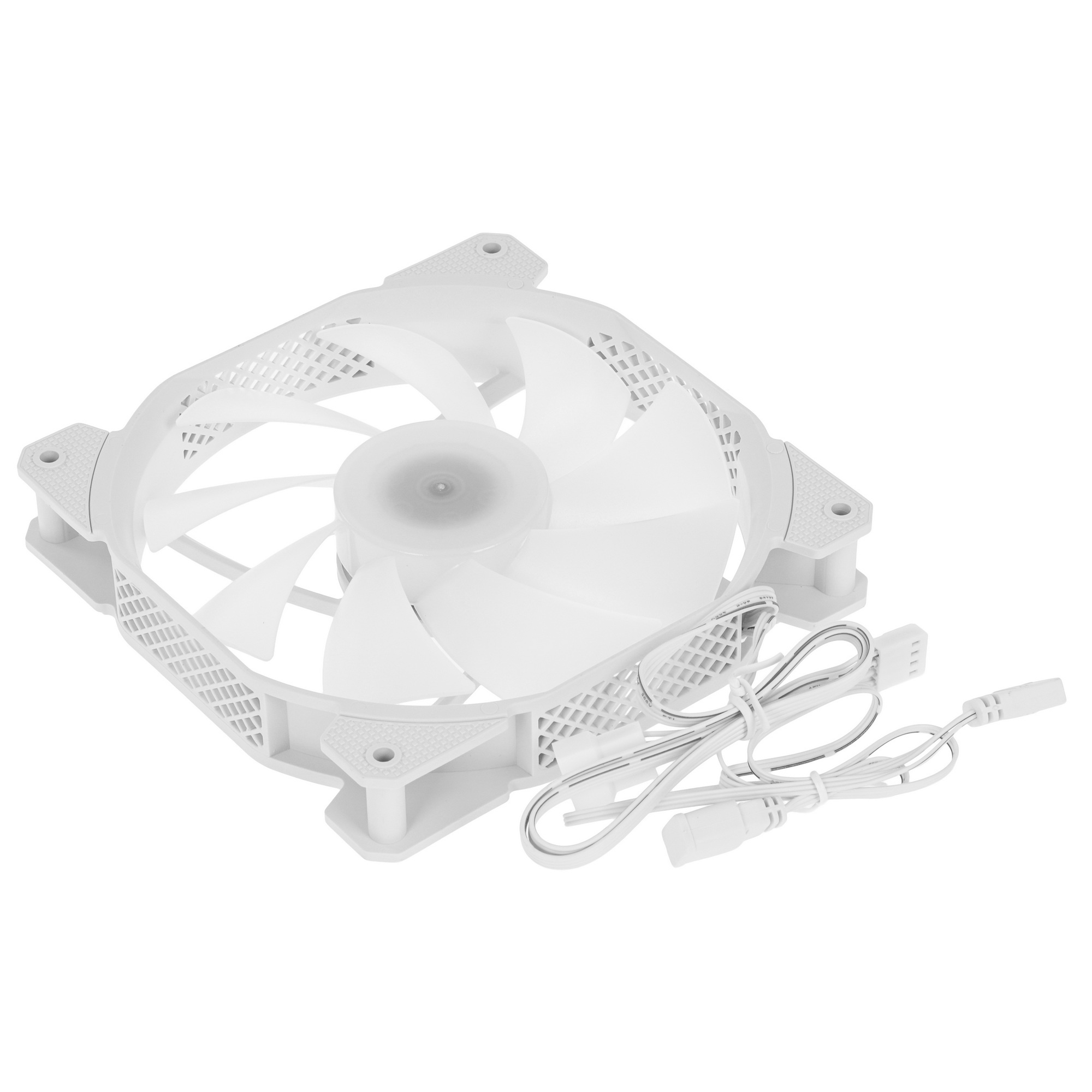 Вентилятор для корпуса Aerocool / Formula Cosmic 14WH ARPW ARGB белый, 140 мм, 1300 об/мин, 25.6 дБ,