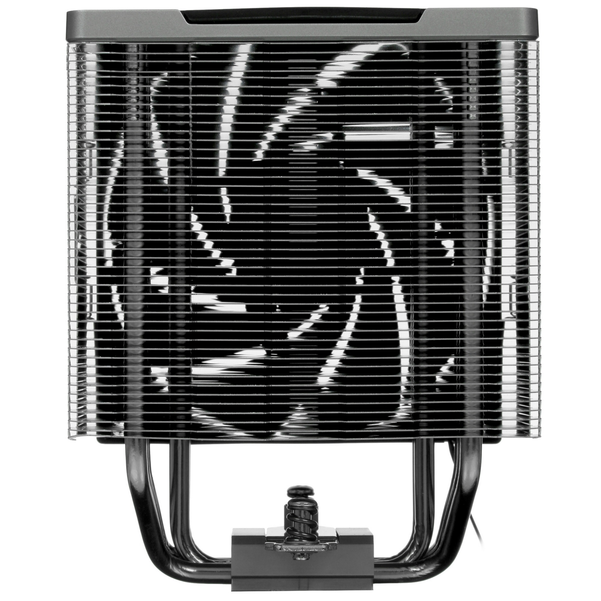 Кулер для процессора DEEPCOOL AK500 серебристый/черный, 120 мм, алюминий/медь, 1850 об/мин, 31.5 дБ,