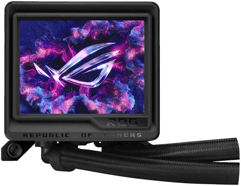 Жидкостная система охлаждения ASUS ROG RYUJIN III 360 ARGB EXTREME 90RC0131-M0EAY0 черный 120мм алюм