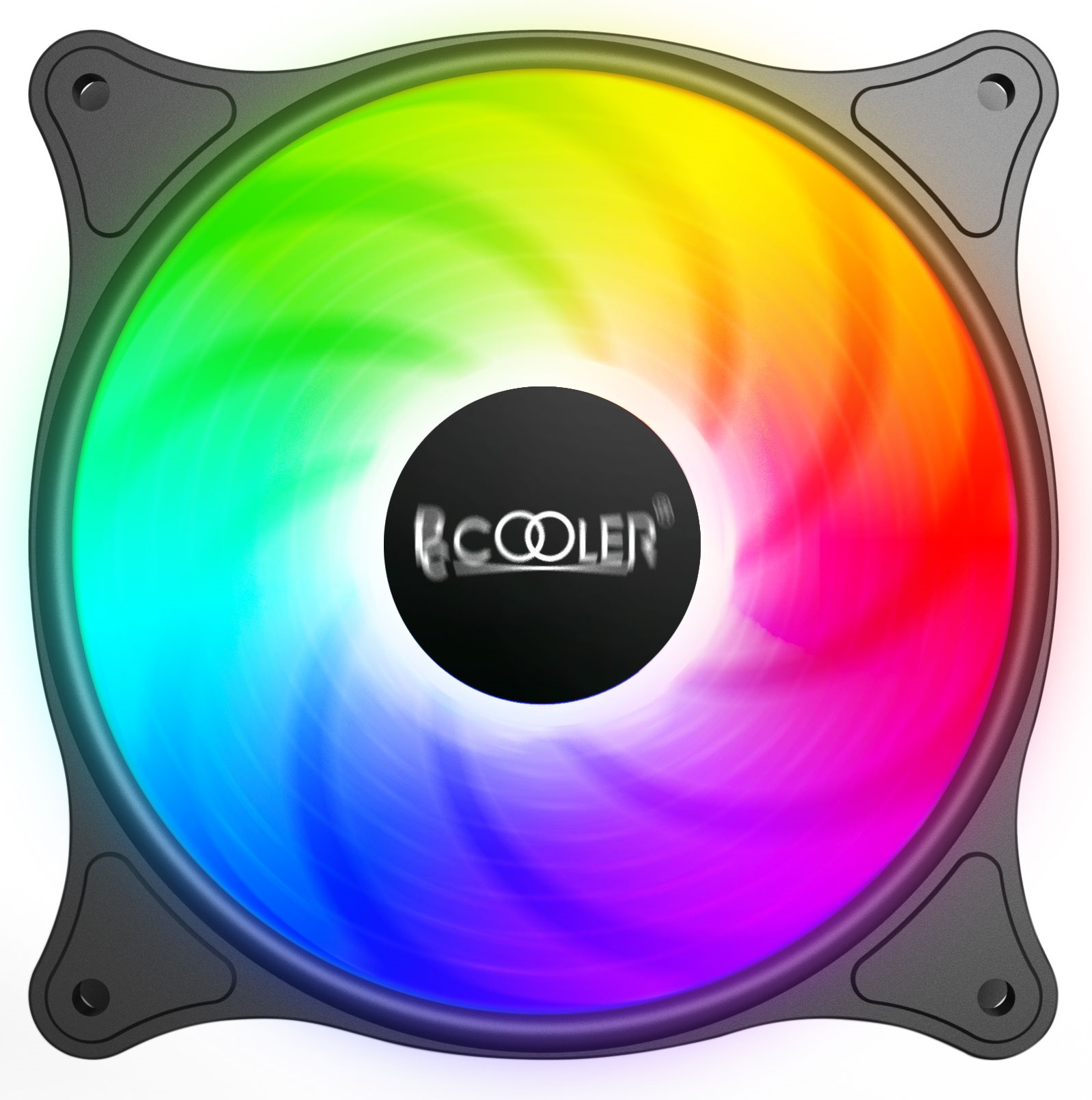 Вентилятор для корпуса PCCooler FX-120-3 черный, 120 мм, 1200 об/мин, 18 дБ, 3 pin