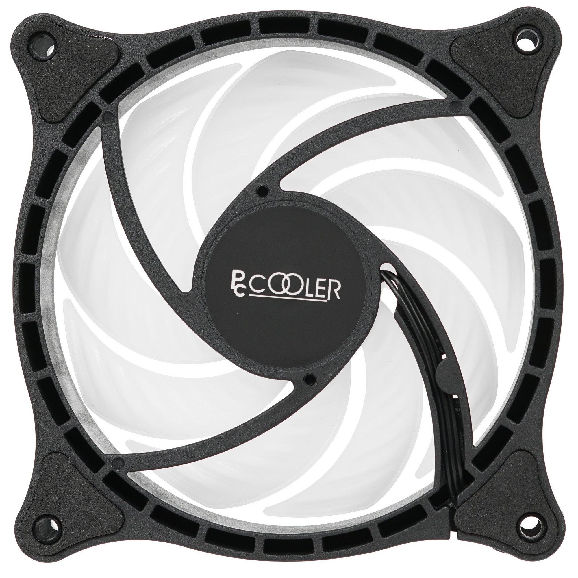 Вентилятор для корпуса PCCooler FX-120-3 черный, 120 мм, 1200 об/мин, 18 дБ, 3 pin