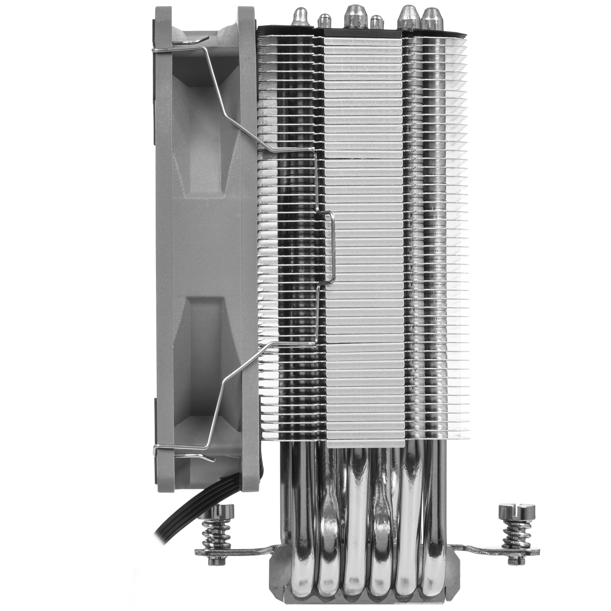 Кулер для процессора Thermalright Burst Assasin 120 (4-pin PWM, 154mm, Ni/CU, 6x6mm, 1x120mm, 66.17C