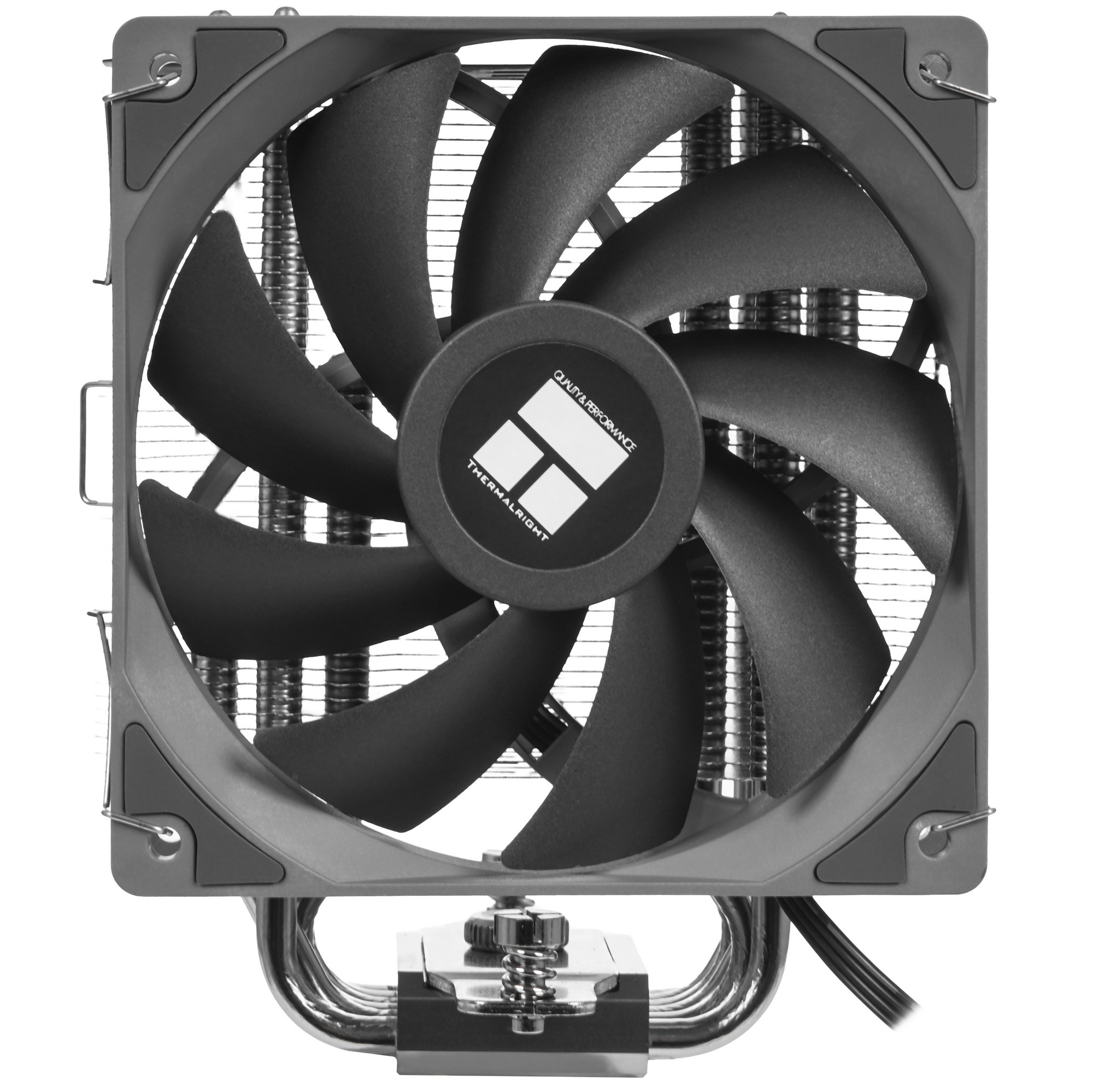 Кулер для процессора Thermalright Burst Assasin 120 (4-pin PWM, 154mm, Ni/CU, 6x6mm, 1x120mm, 66.17C