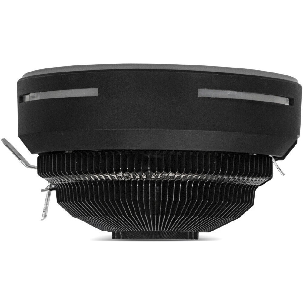 Кулер для процессора ExeGate Dark Magic EE400XL-PWM.ARGB серебристый, 120 мм, алюминий/медь, 2400 об