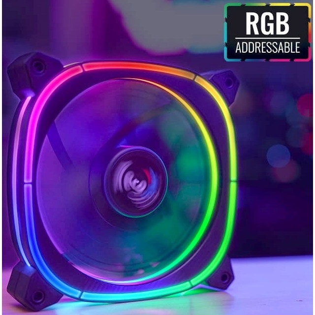 Вентилятор Aerocool / Formula Astro 12 ARGB черный, 120 мм, 1000 об/мин, 17.5 дБ, 6 pin