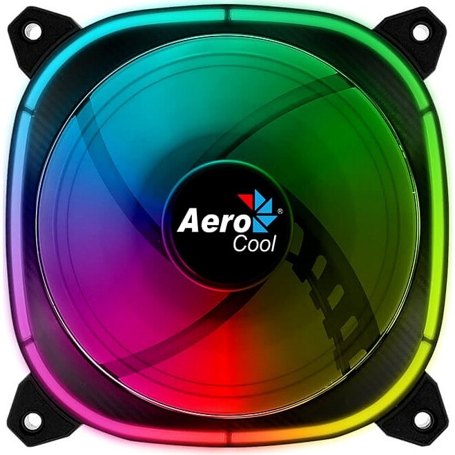 Вентилятор Aerocool / Formula Astro 12 ARGB черный, 120 мм, 1000 об/мин, 17.5 дБ, 6 pin