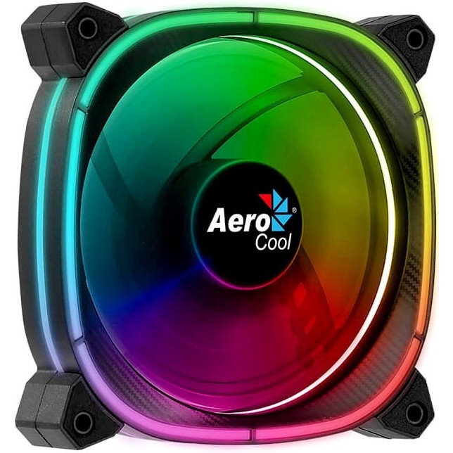Вентилятор Aerocool / Formula Astro 12 ARGB черный, 120 мм, 1000 об/мин, 17.5 дБ, 6 pin