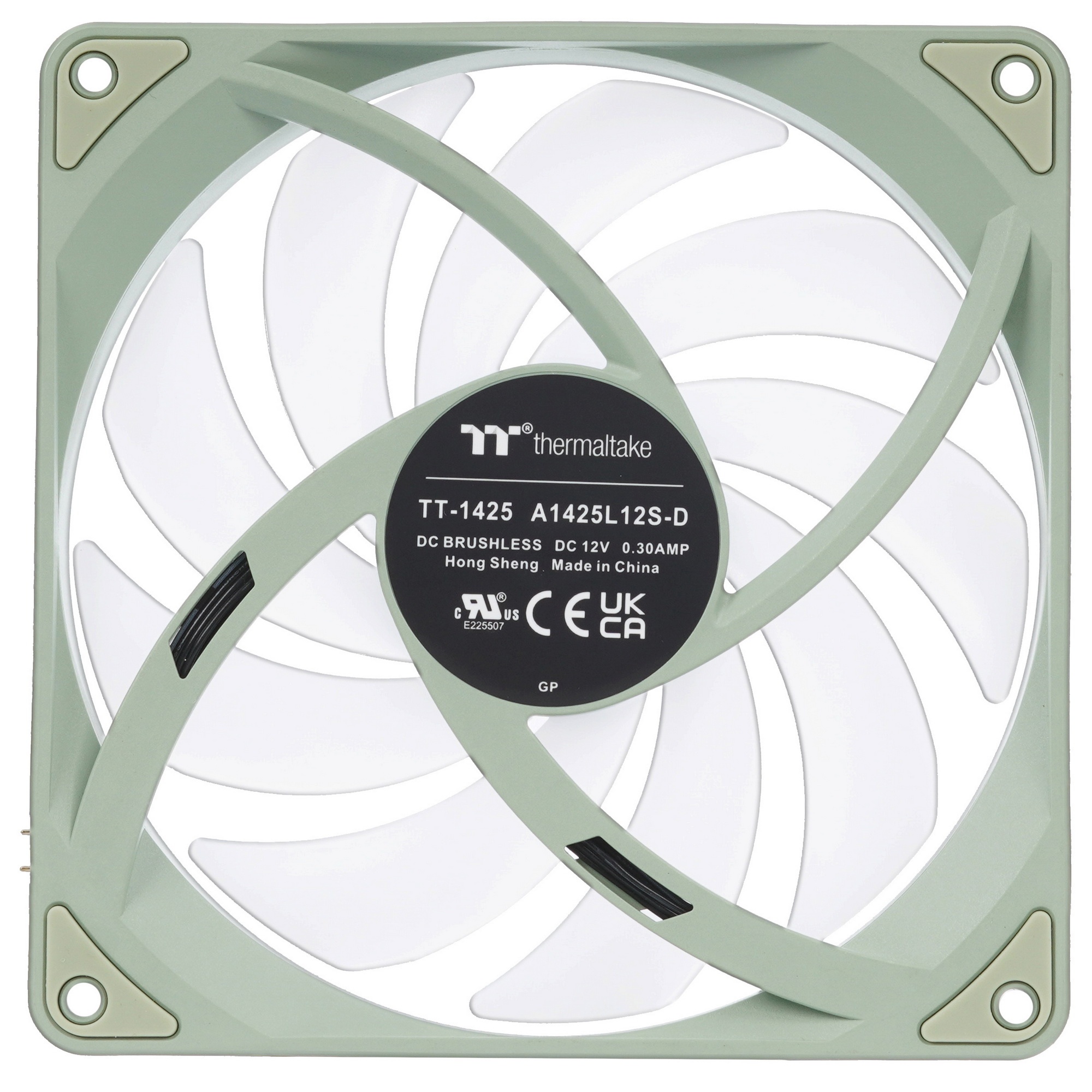 Комплект вентиляторов для корпуса Thermaltake CT140 EX Reverse ARGB Sync (3 шт.) зеленый, 140 мм, 18