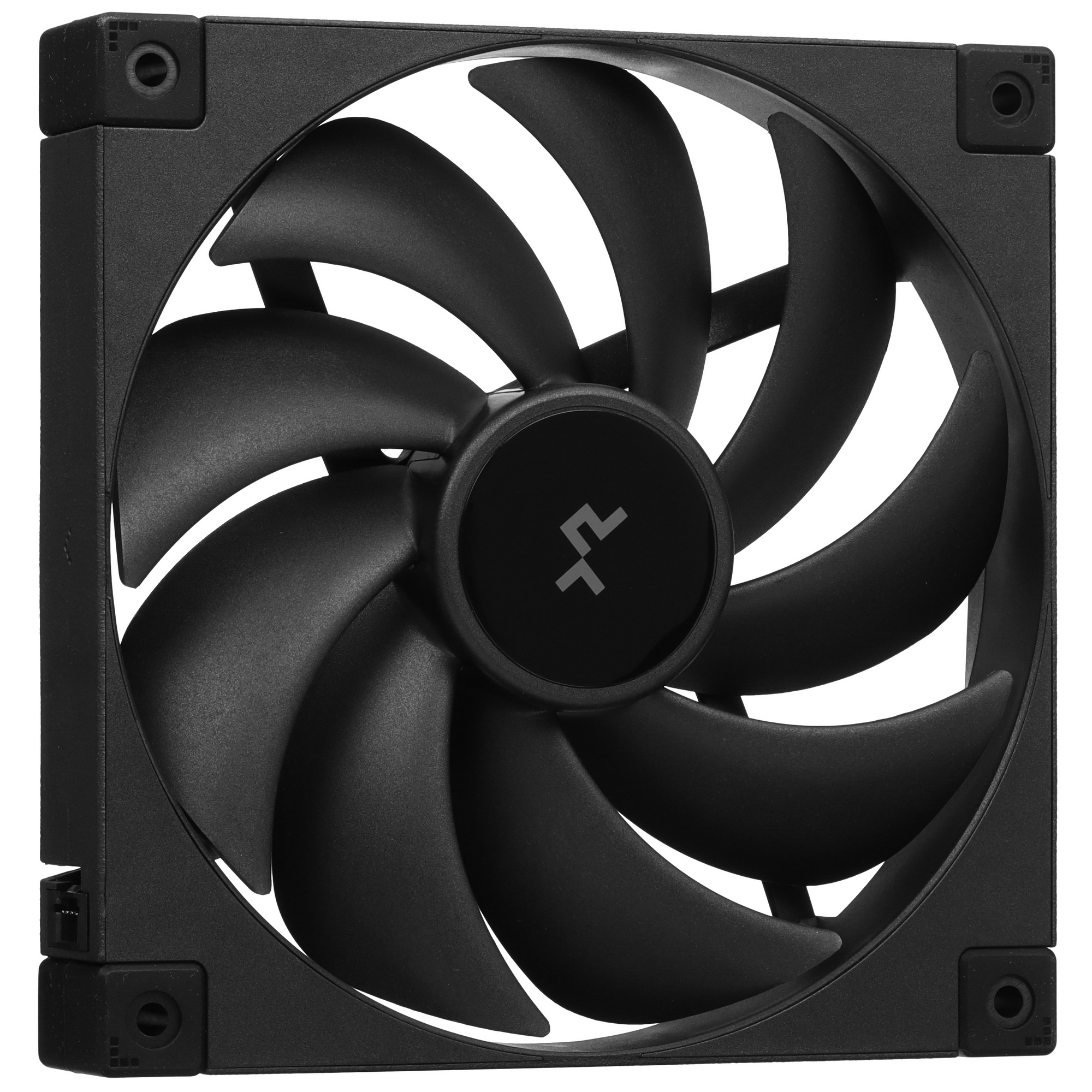 Вентилятор для корпуса DEEPCOOL FD14 черный, 140 мм, 1650 об/мин, 25.6 дБ, 4 pin