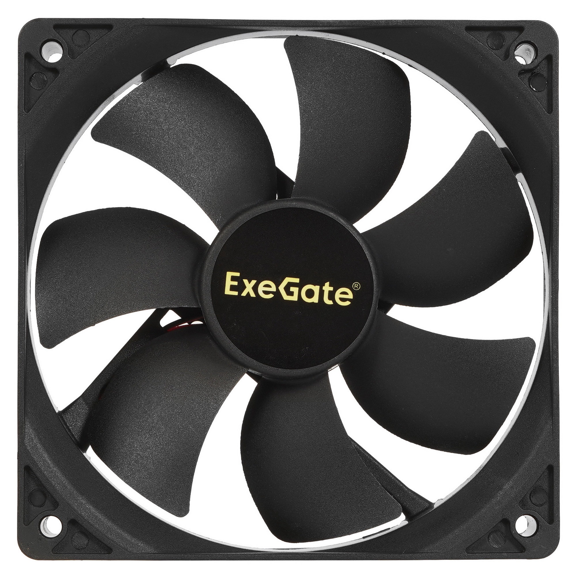 Вентилятор для корпуса ExeGate ExtraPower EP12025SM черный, 120 мм, 1800 об/мин, 28 дБ, 2 pin